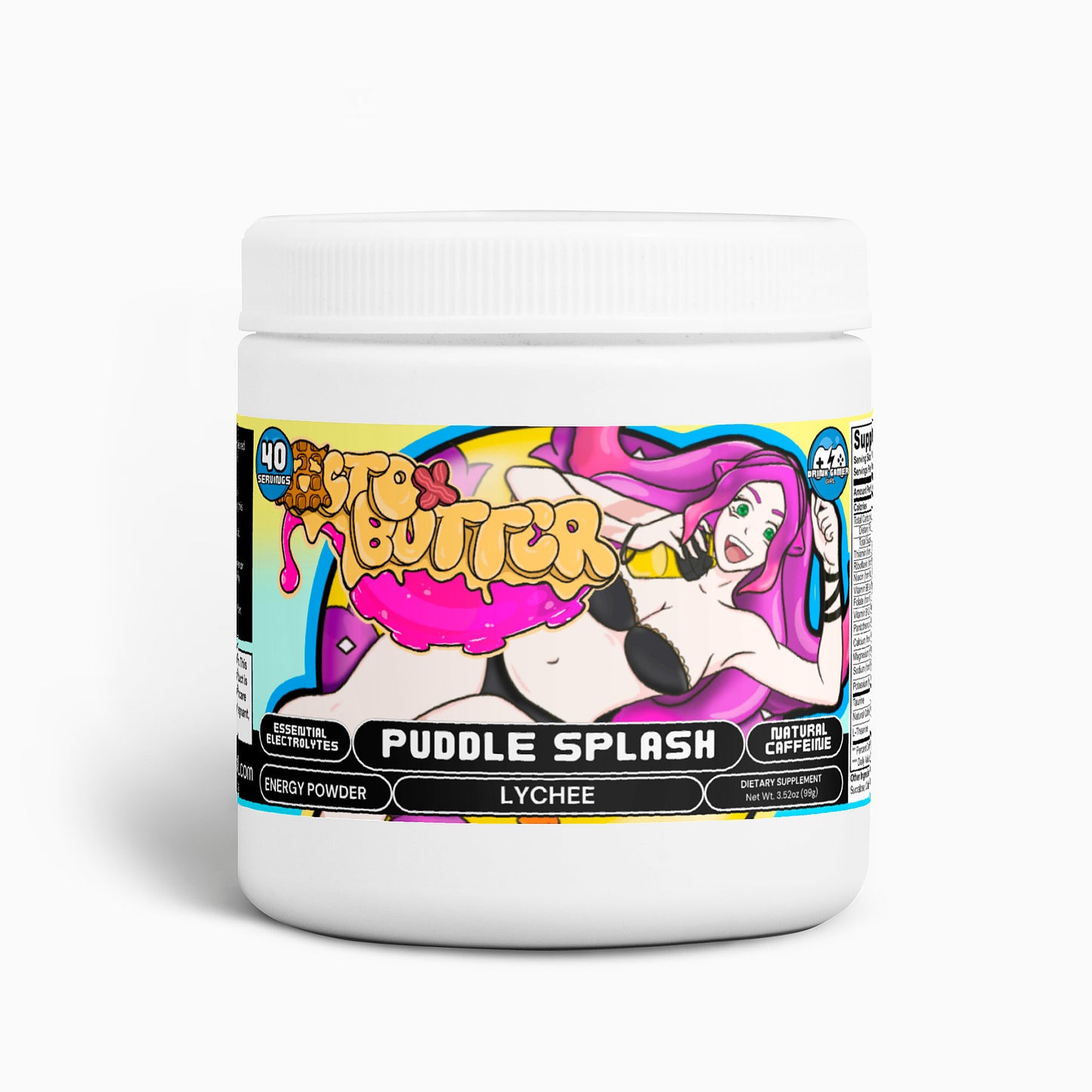 OctoxButter -Puddle Splash Energy Powder (Lychee)