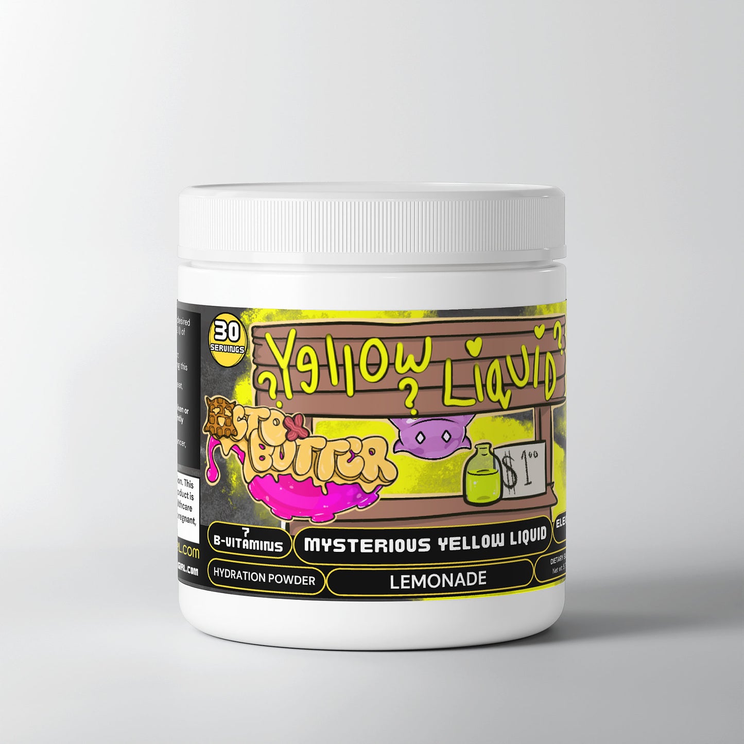 OctoxButter - Mysterious Yellow Liquid Hydration Powder (Lemonade)