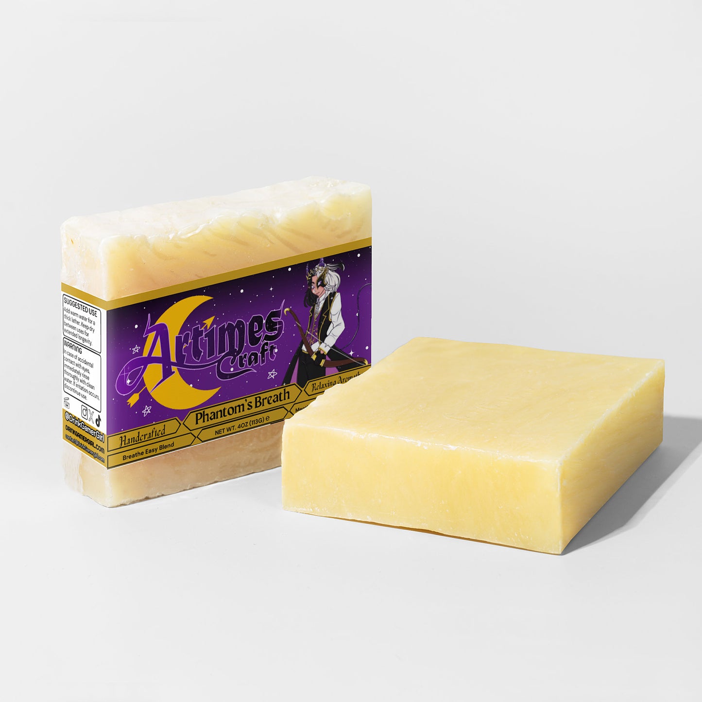 Artimes Kraft - Phantom’s Breath Soap (Menthol, Peppermint & Eucalyptus)