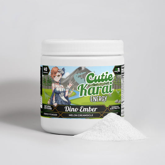 Cutie Karai - Dino Ember Energy Powder (Melon Creamsicle)