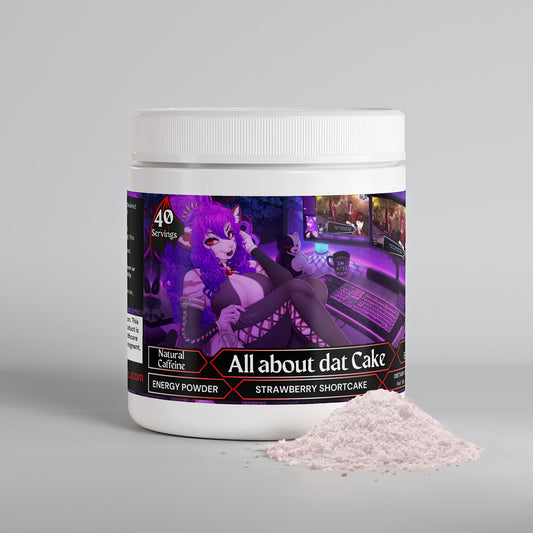 Tigra Valentine - All about dat Cake Energy Powder (Strawberry Shortcake)