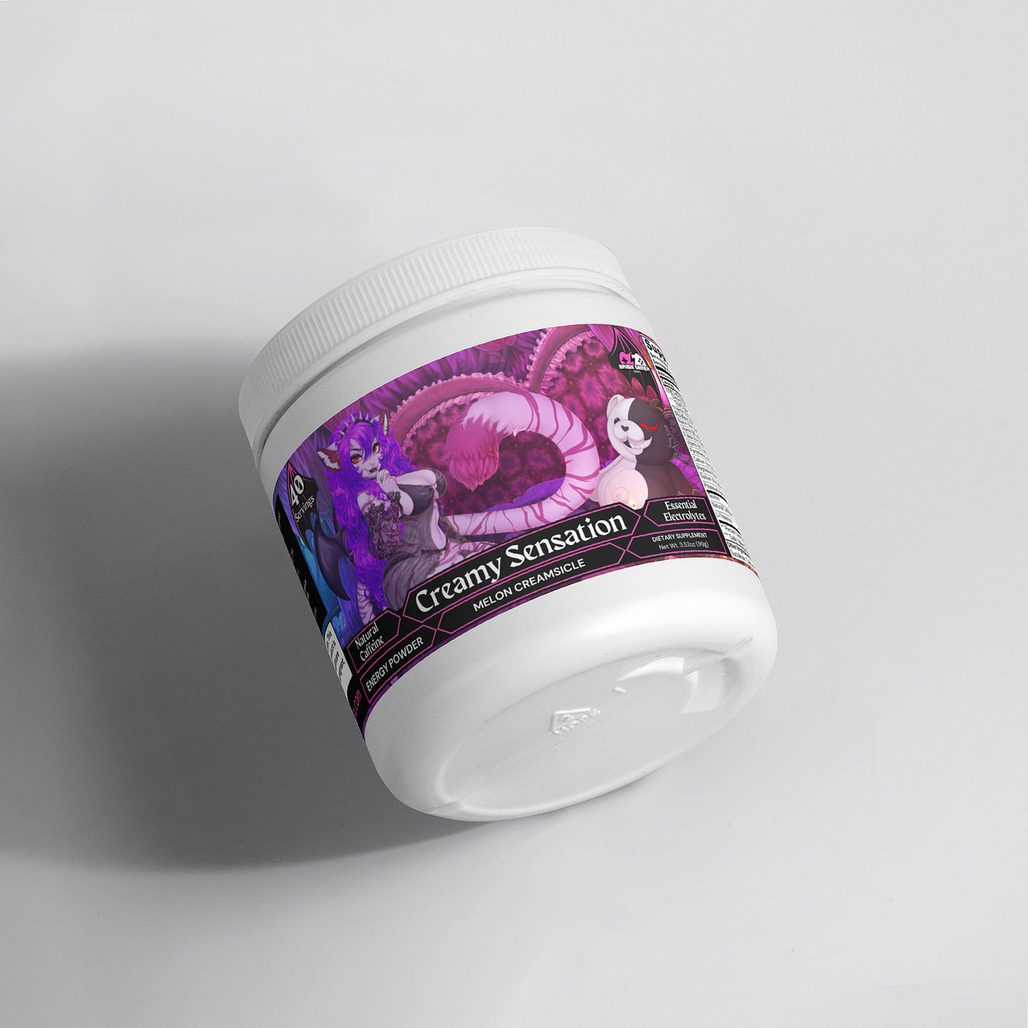 Tigra Valentine - Creamy Sensation Energy Powder (Melon Creamsicle)