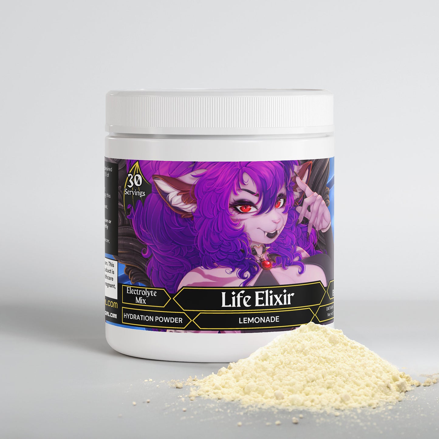 Tigra Valentine - Life Elixir Hydration Powder (Lemonade)
