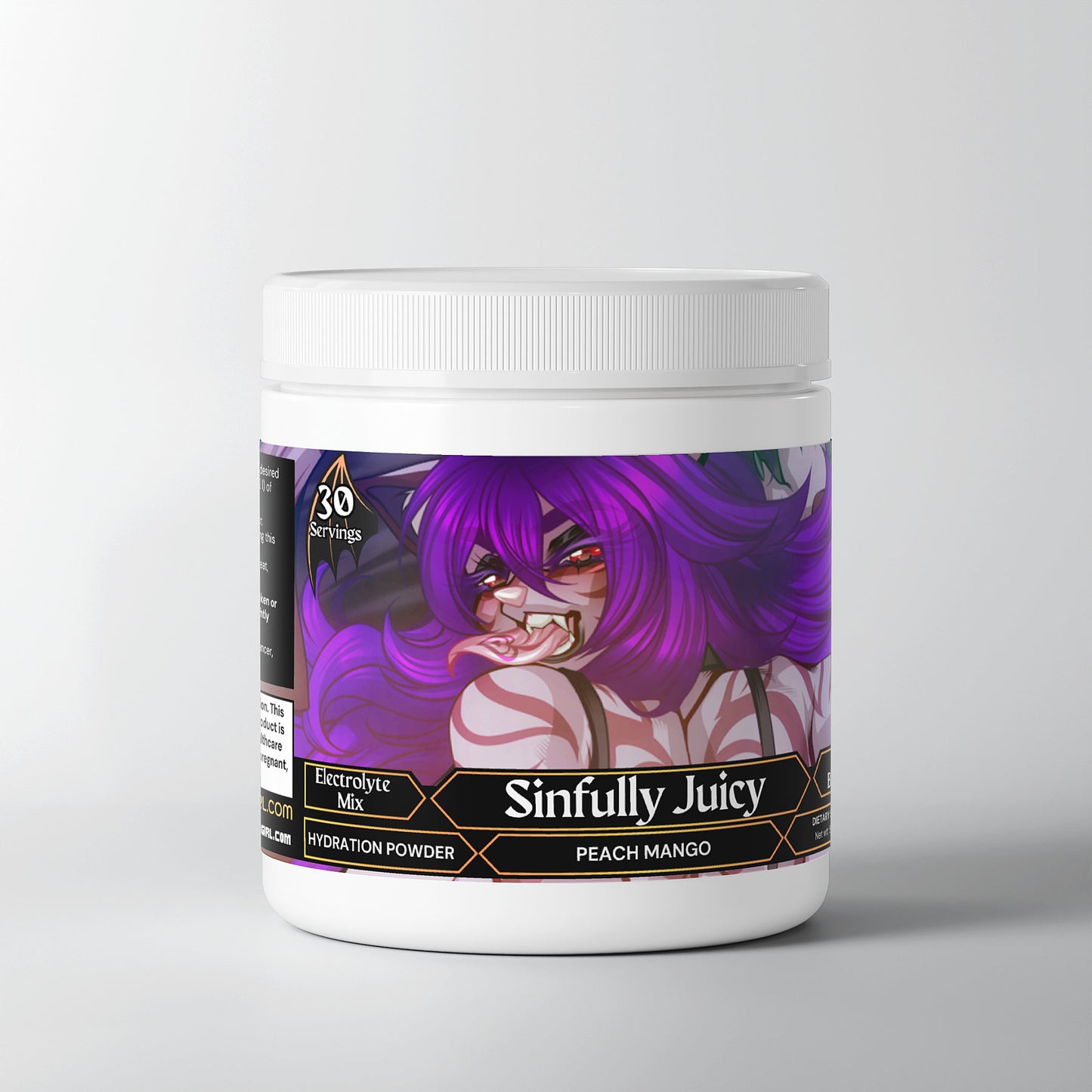 Tigra Valentine - Sinfully Juicy Hydration Powder (Peach Mango)