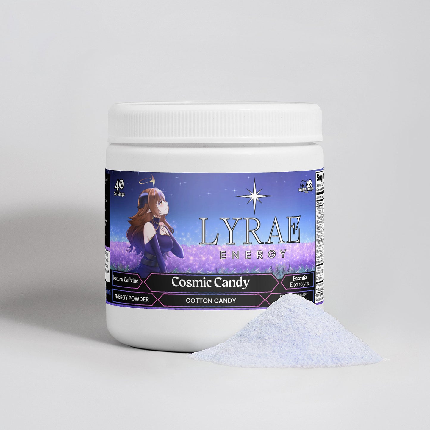 Lyrae - Cosmic Candy Energy Powder (Cotton Candy)
