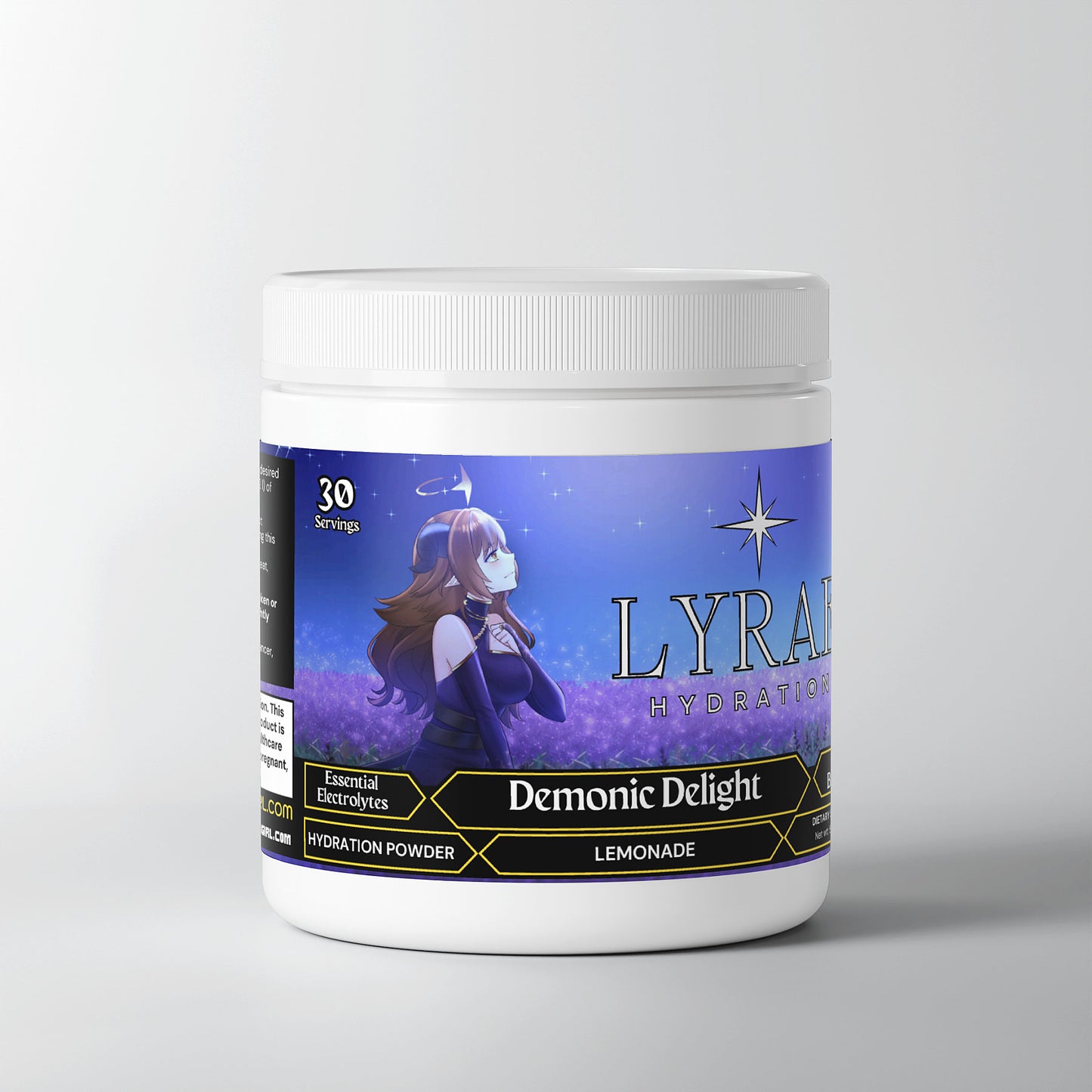 Lyrae - Demonic Delight Hydration Powder (Lemonade)