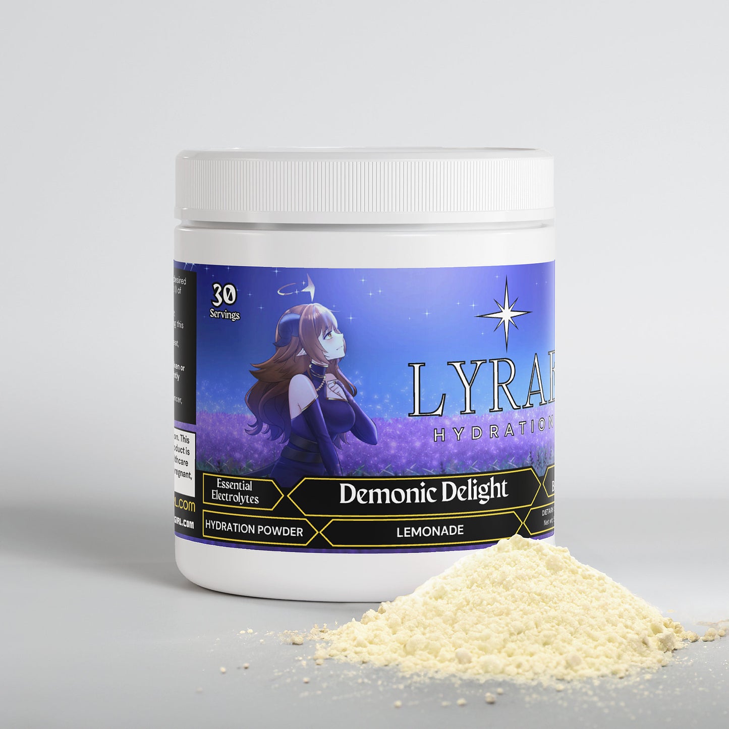 Lyrae - Demonic Delight Hydration Powder (Lemonade)