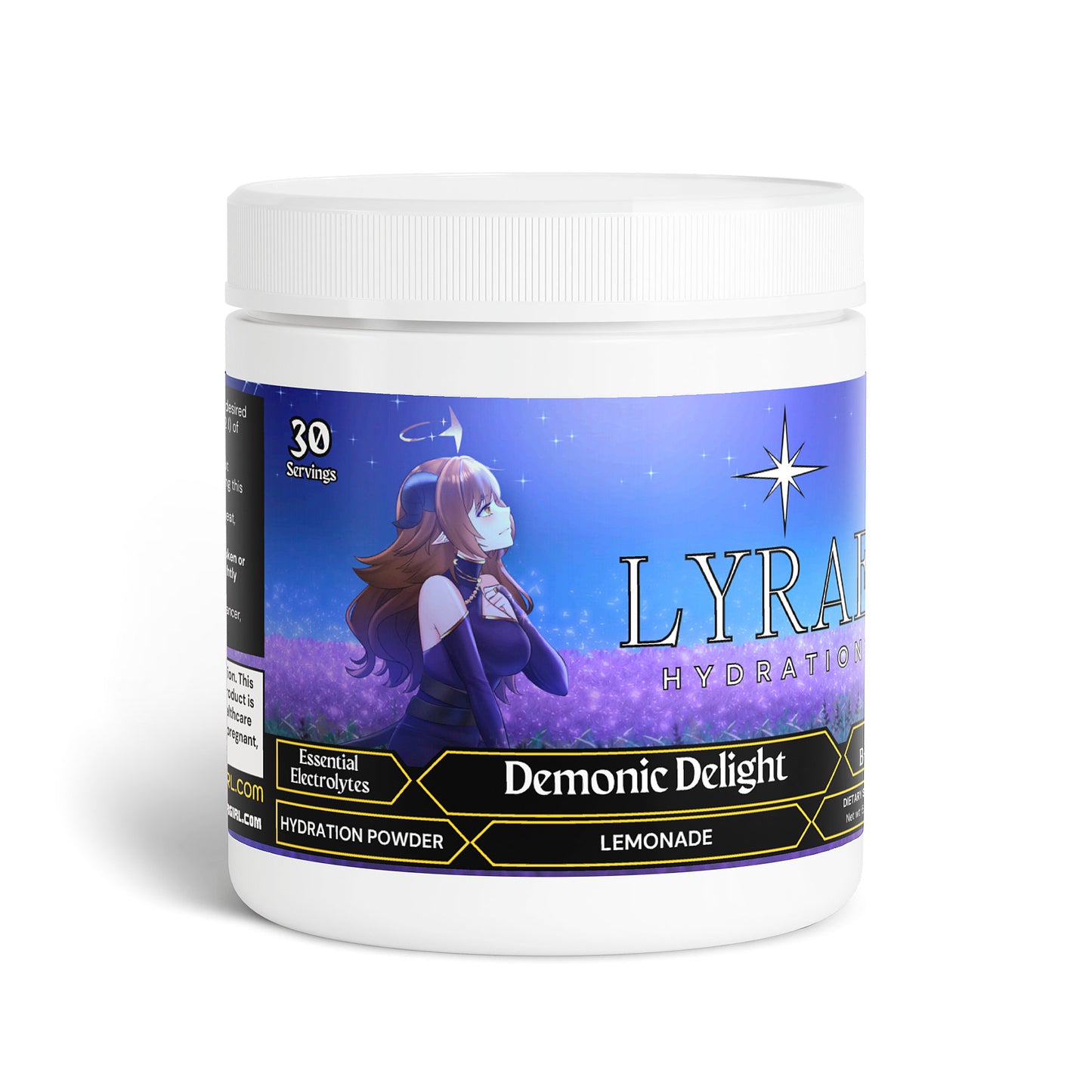 Lyrae - Demonic Delight Hydration Powder (Lemonade)