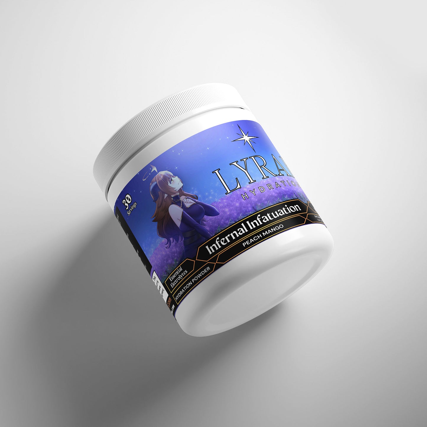 Lyrae - Infernal Infatuation Hydration Powder (Peach Mango)