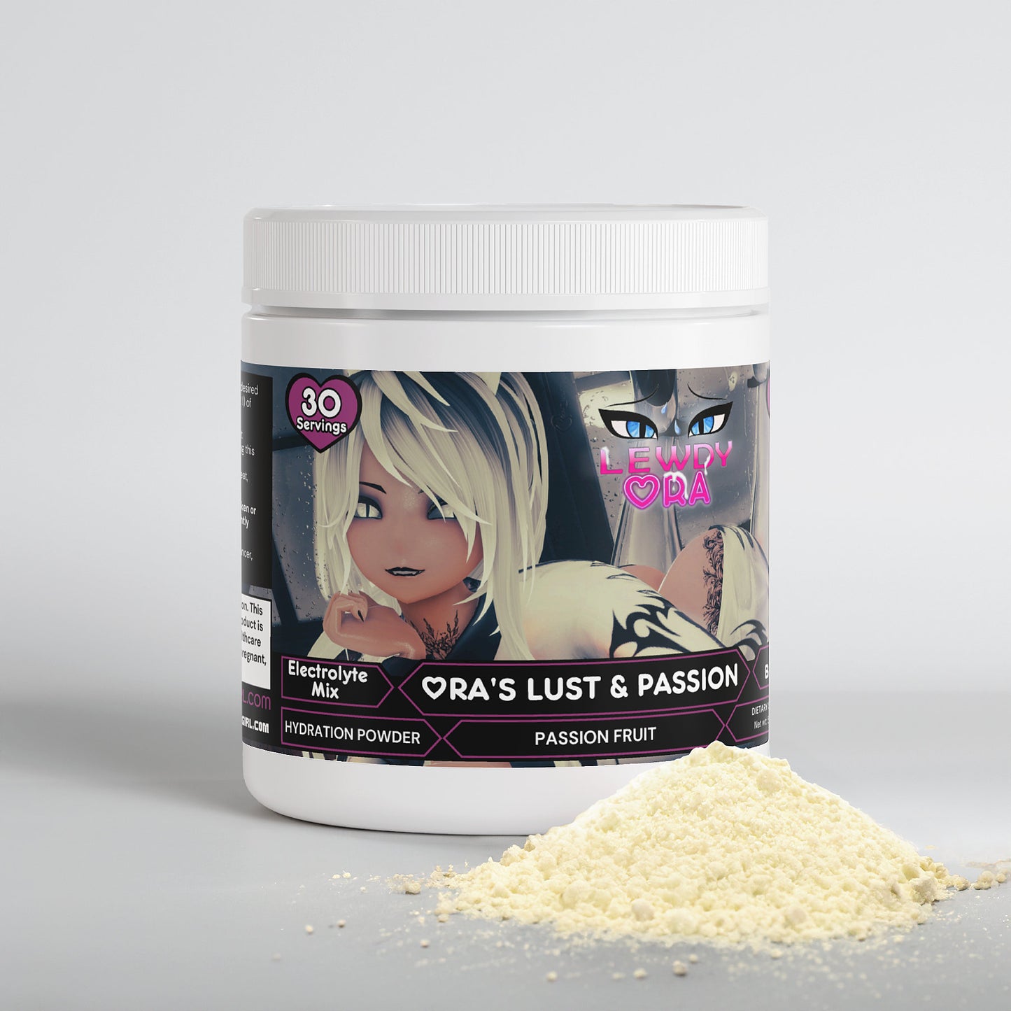 LewdyOra - Ora's Lust and Passion Hydration Powder (Passion Fruit)