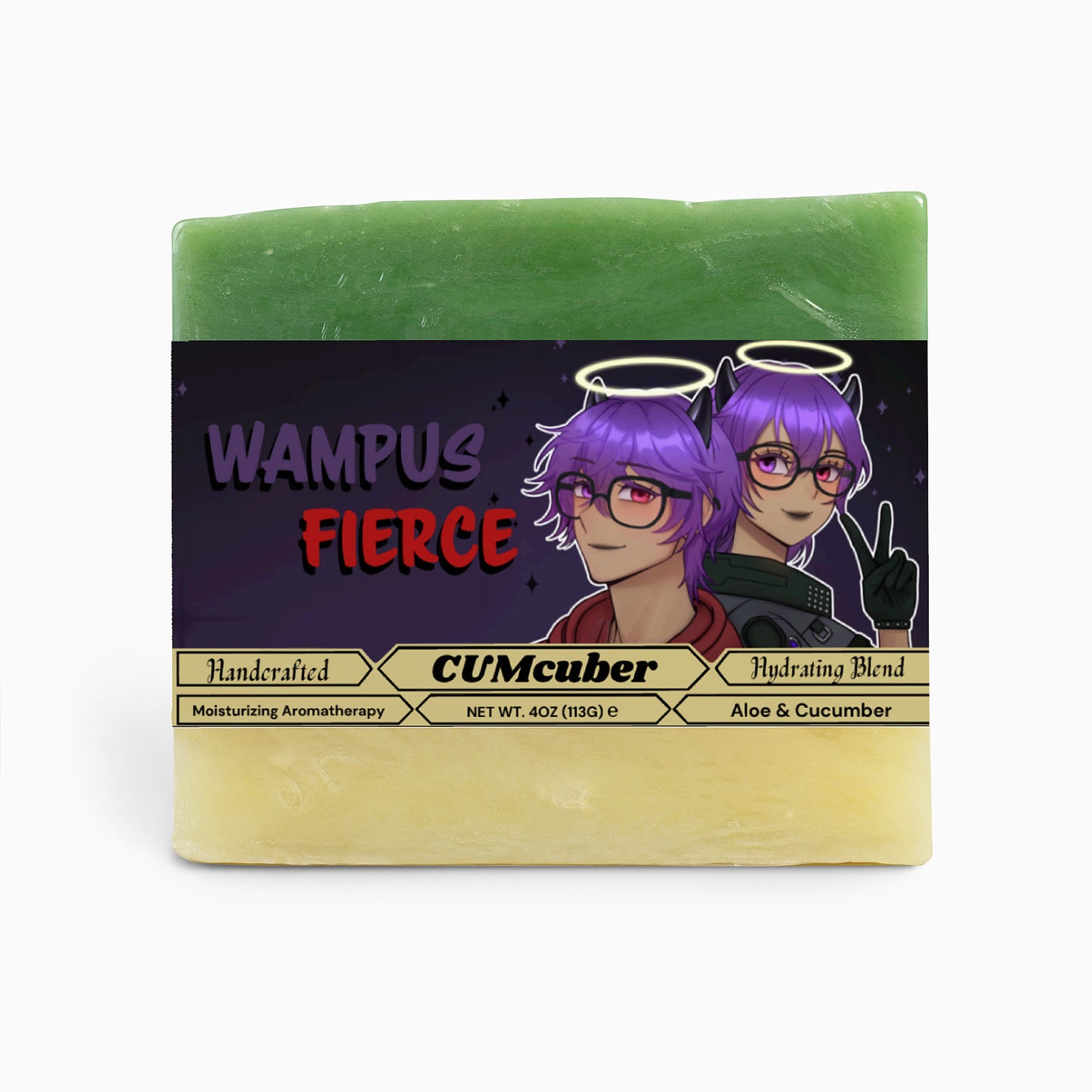 Wampus Fierce - CUMcumber Aloe & Cool Cucumber Soap