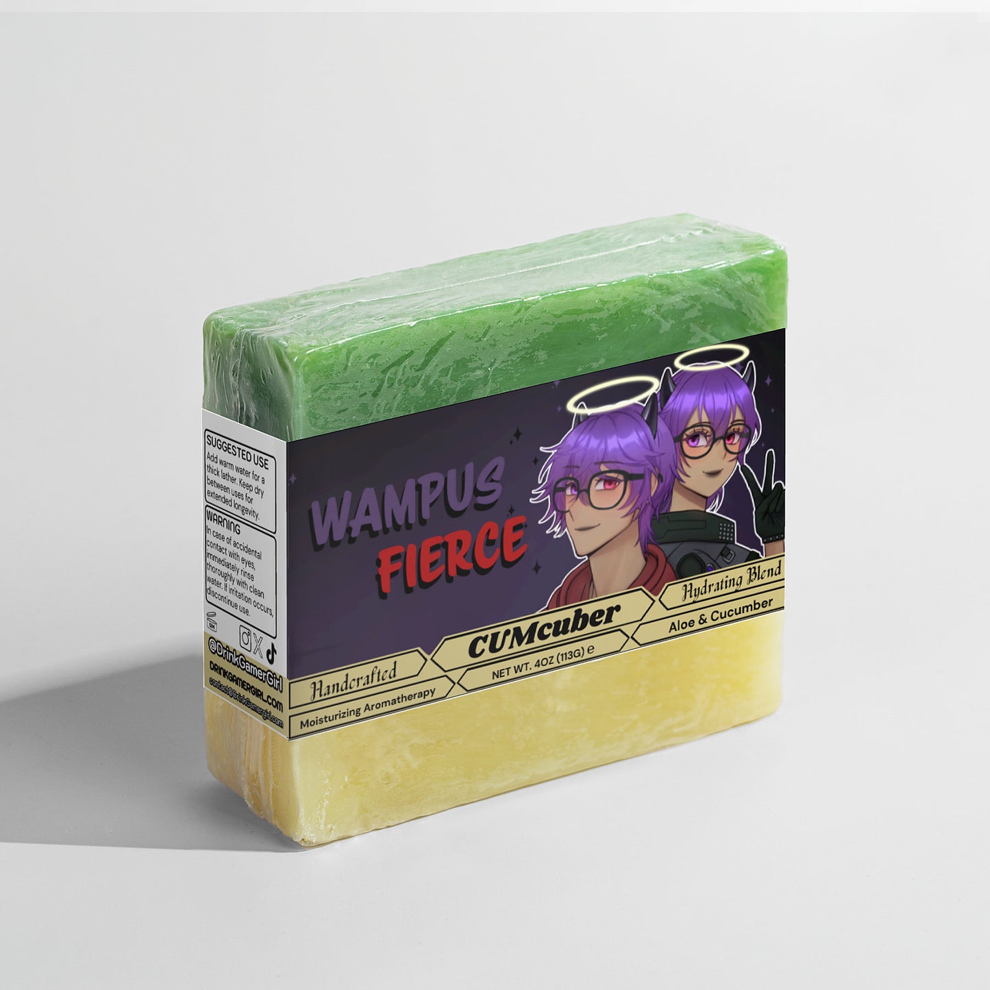 Wampus Fierce - CUMcumber Aloe & Cool Cucumber Soap