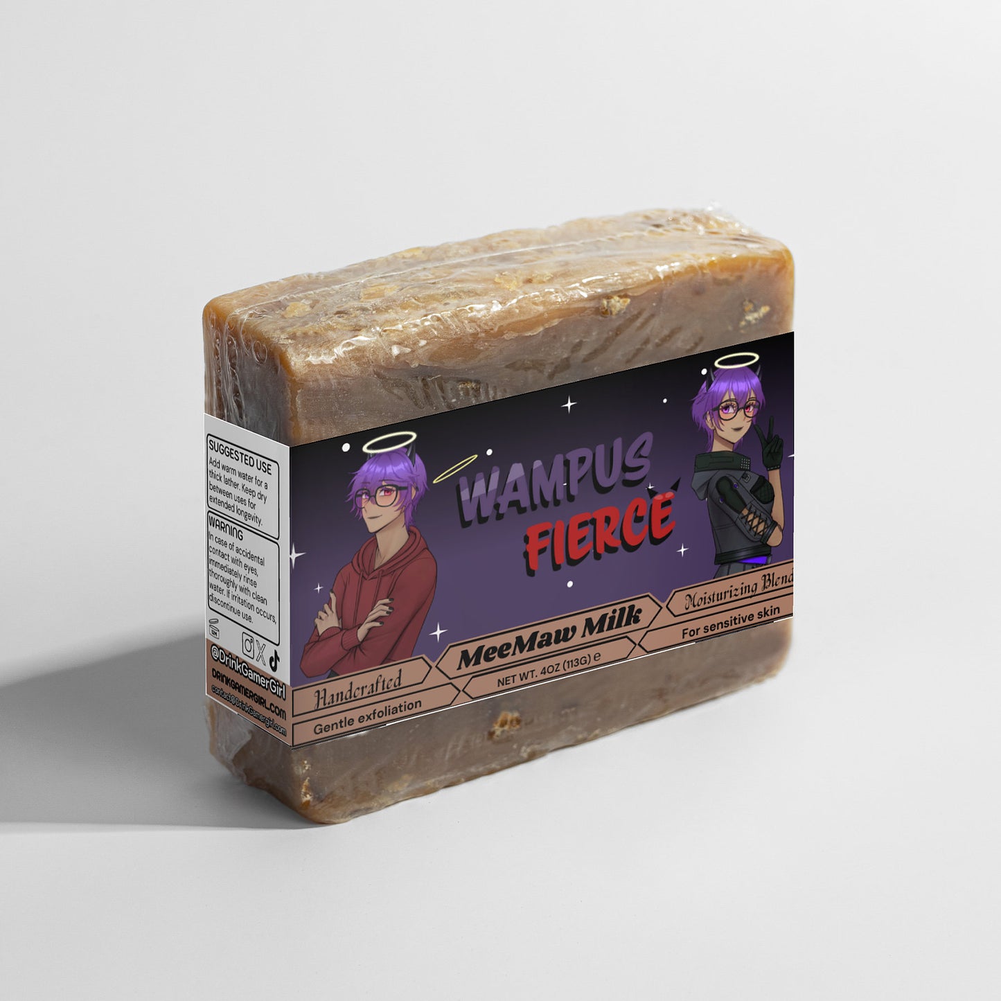Wampus Fierce - MeeMaw Milk Oat Milk Honey Soap