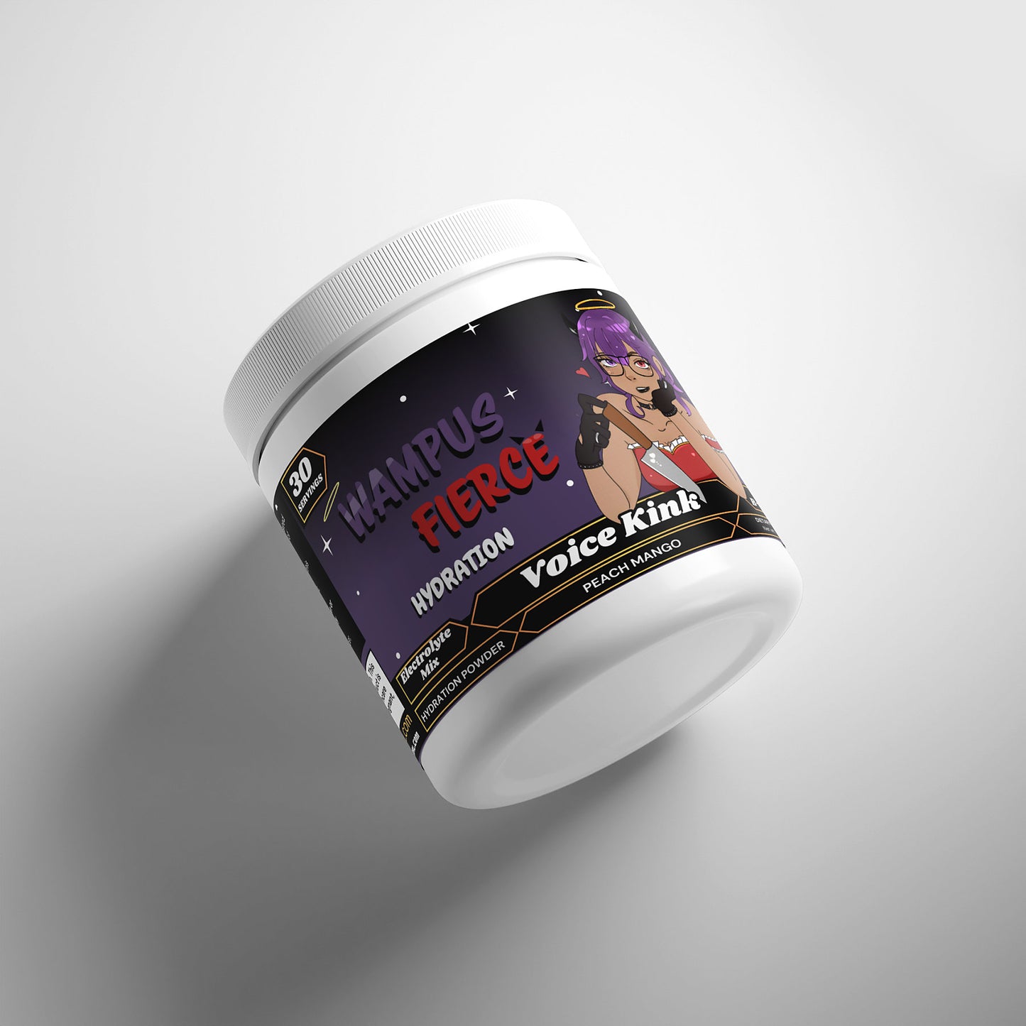 Wampus Fierce - Voice Kink Hydration Powder (Peach Mango)