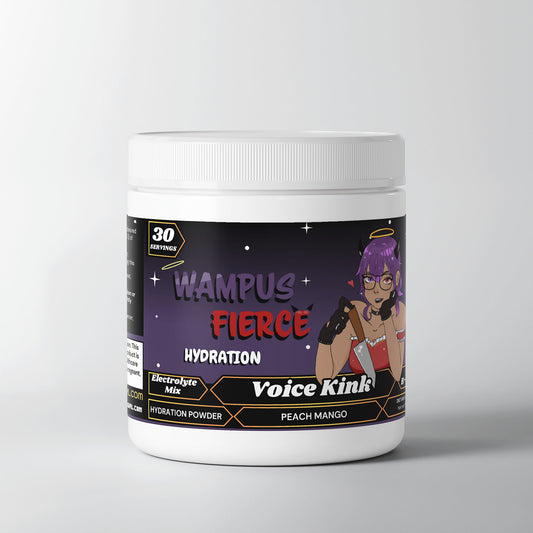 Wampus Fierce - Voice Kink Hydration Powder (Peach Mango)