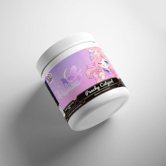 Eclairsu - Peachy Catgirl Hydration Powder (Peach Mango)