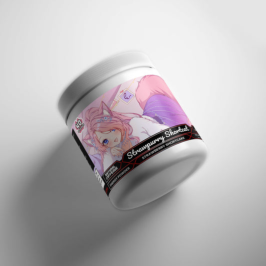 Eclairsu - Strawpurry Shortcat Energy Powder (Strawberry Shortcake)