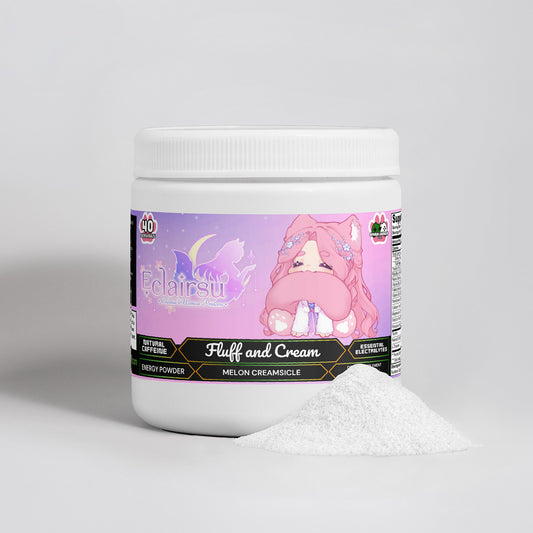 Eclairsu - Fluff and Cream Energy Powder (Melon Creamsicle)