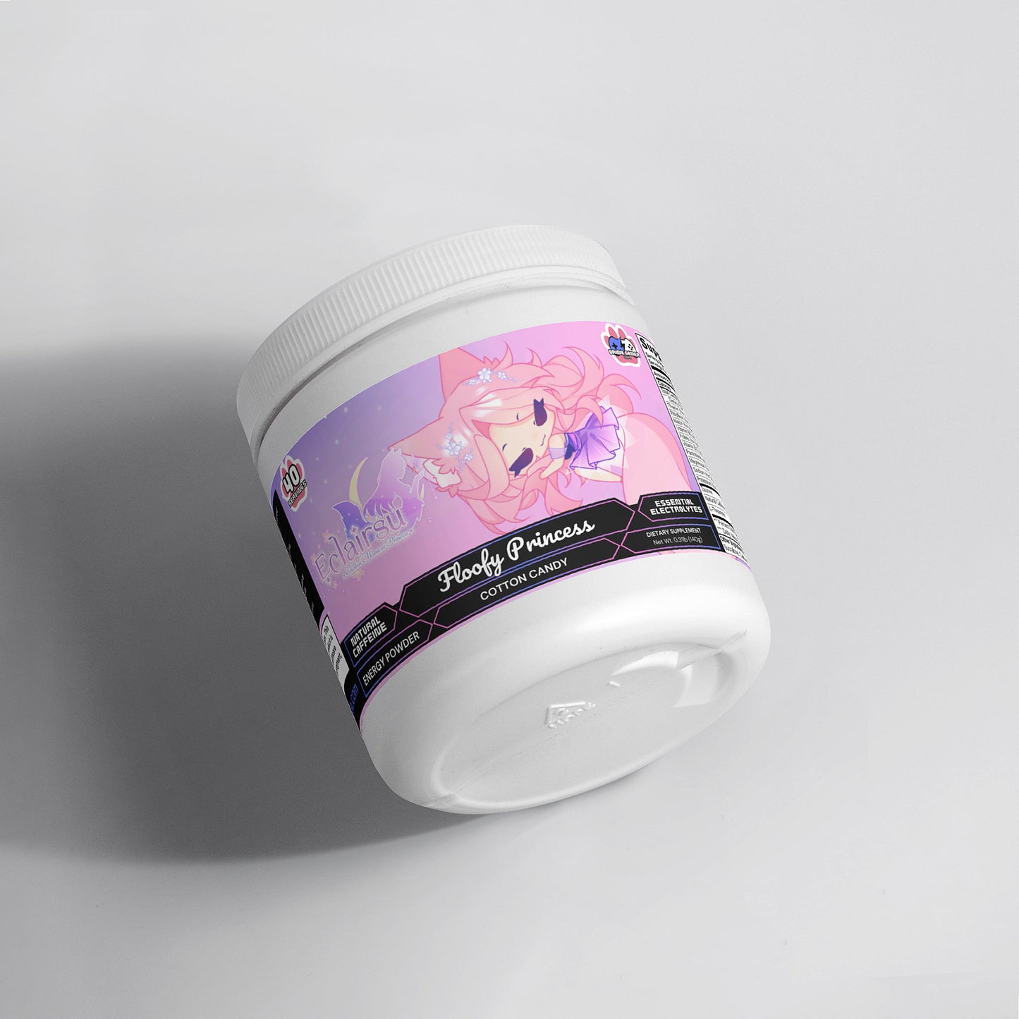 Eclairsu - Floofy Princess Energy Powder (Cotton Candy)