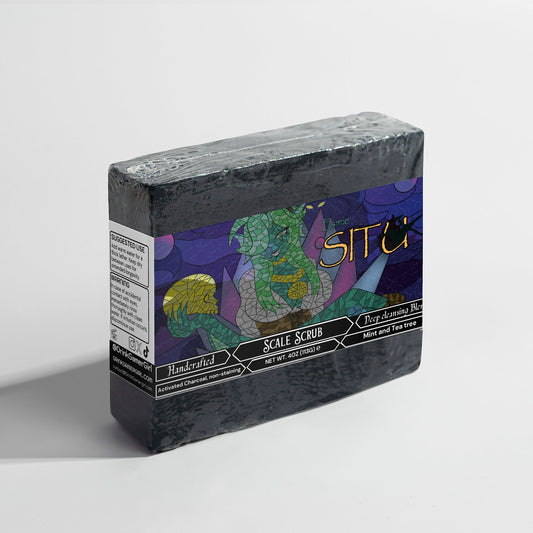 EsmieinSitu - Scale Scrub Charcoal Soap