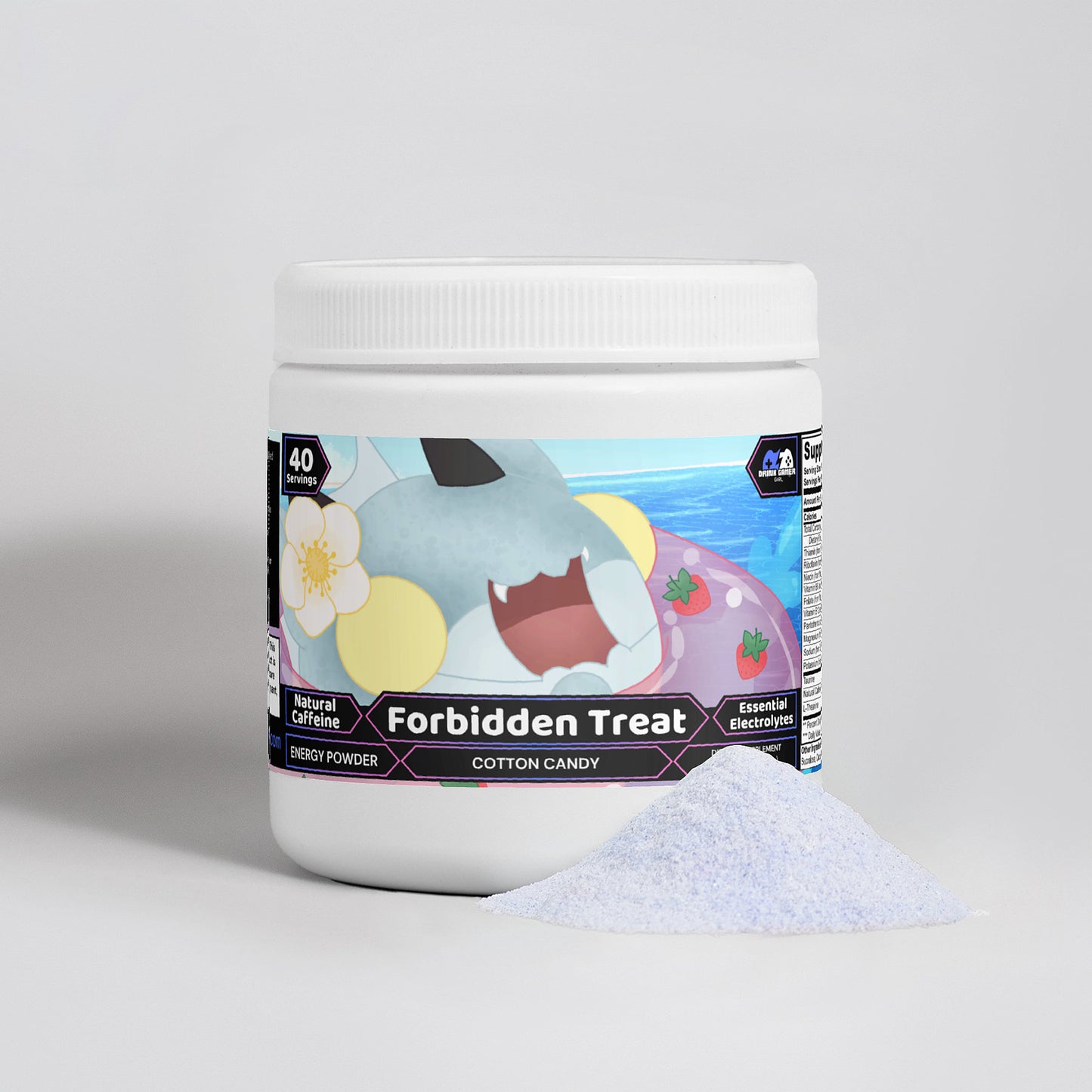 CheckyNyanChan - Forbidden Treat Energy Powder (Cotton Candy)