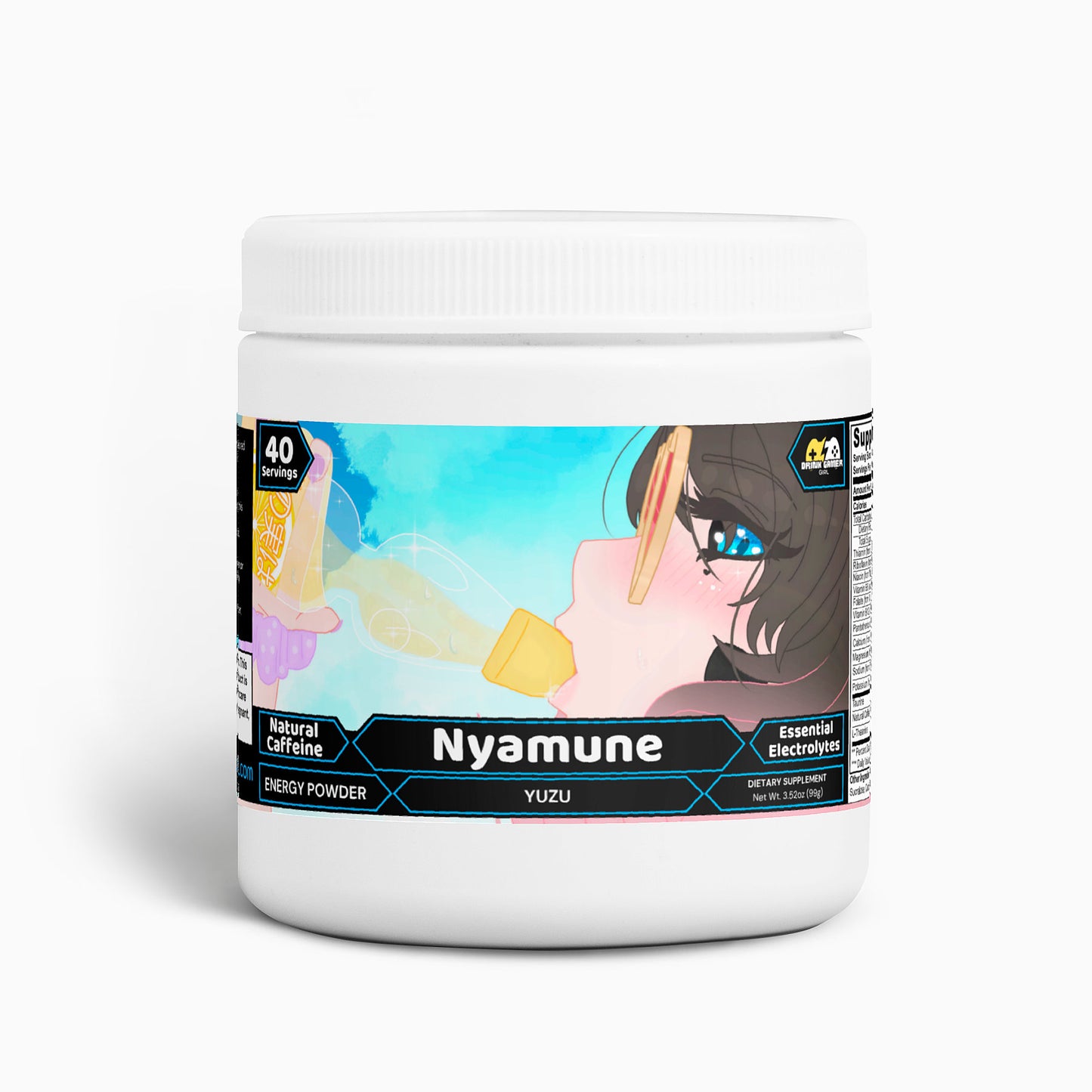 CheckyNyanChan - Nyamune Energy Powder (Yuzu Flavor)