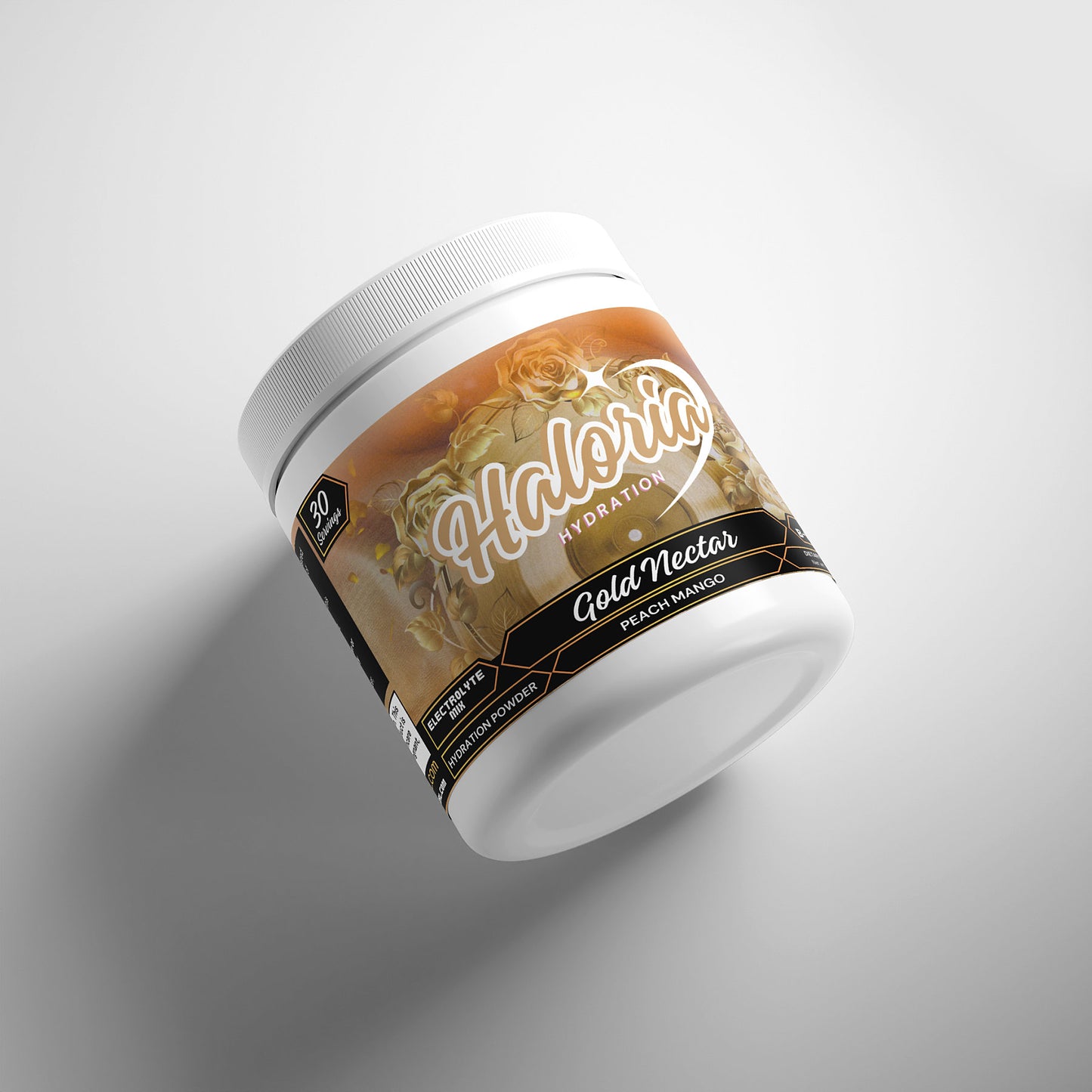 Haloria - Gold Nectar Hydration Powder (Peach Mango)