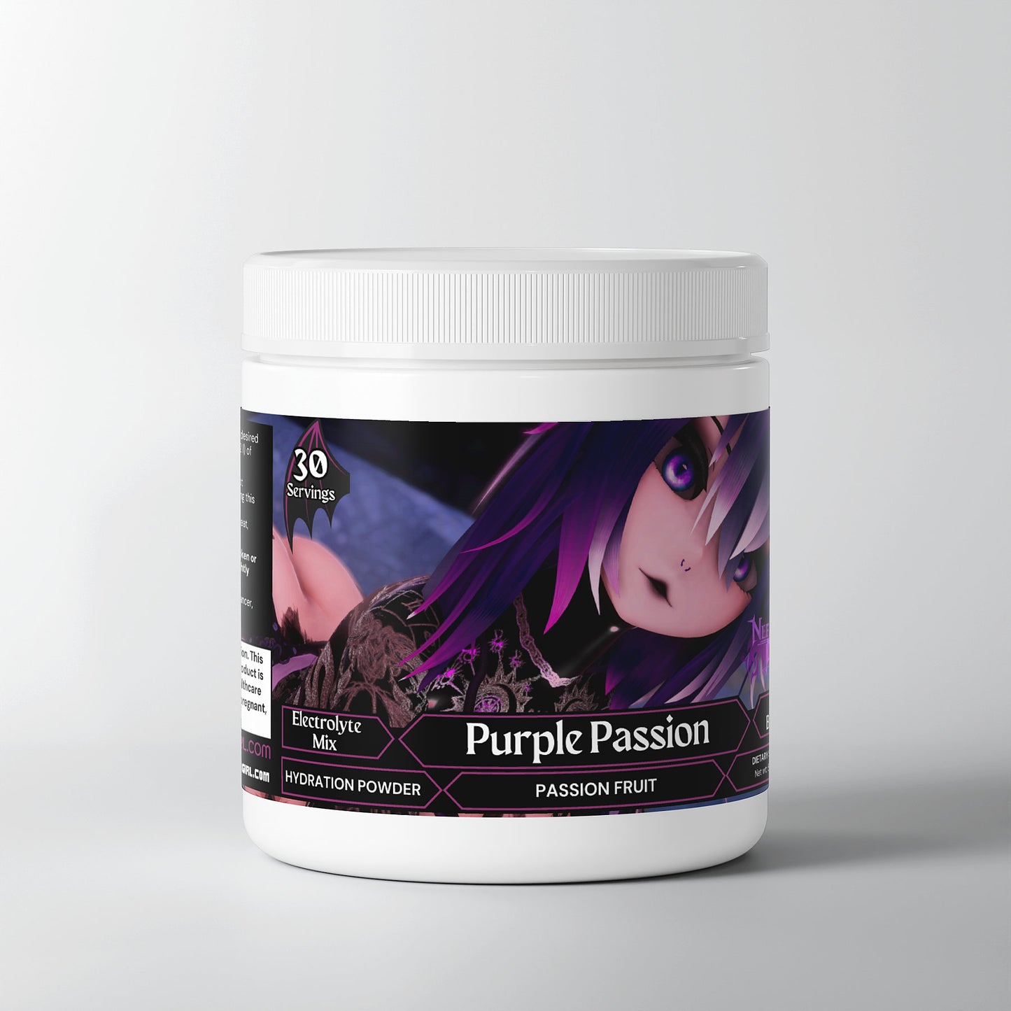 Nefarious Nao - Purple Passion Hydration Powder (Passion Fruit)
