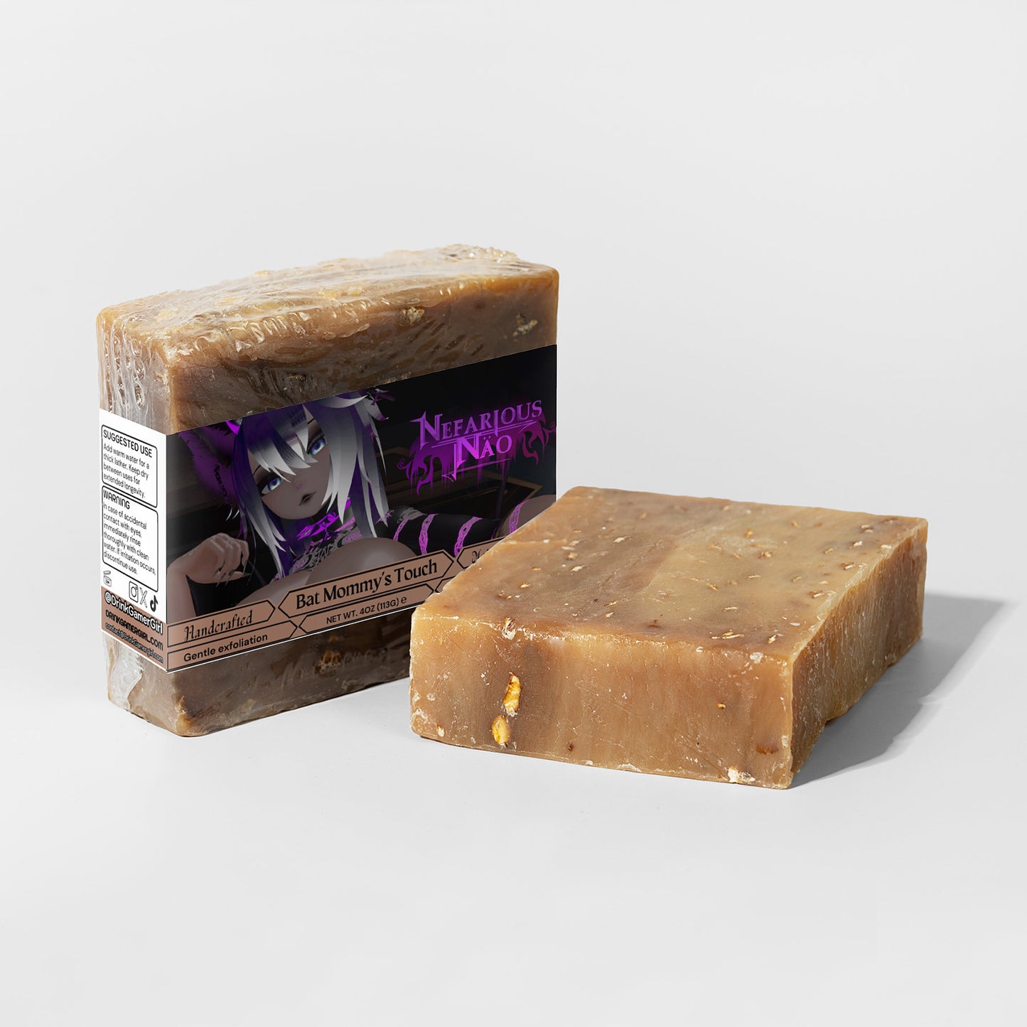 Nefarious Nao - Bat Mommy's Touch Oat Milk Honey Soap