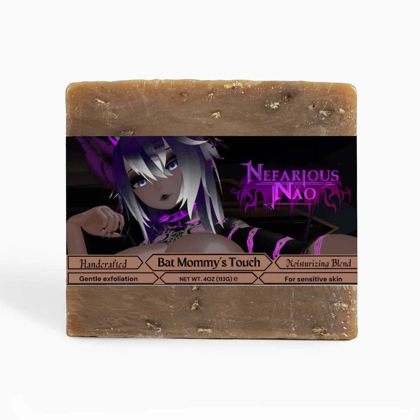 Nefarious Nao - Bat Mommy's Touch Oat Milk Honey Soap