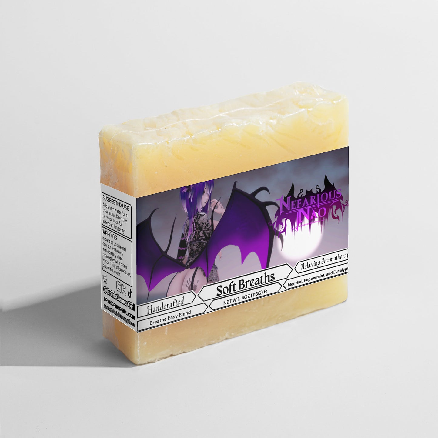 Nefarious Nao - Soft Breaths Breathe Clear Soap