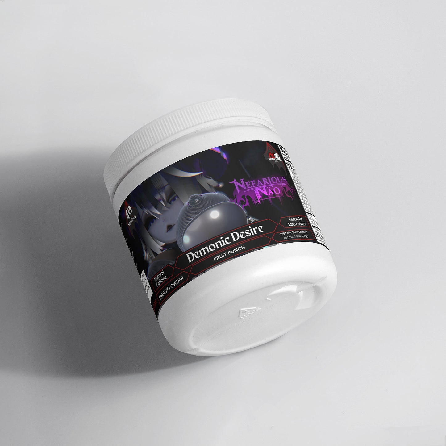 Nefarious Nao - Demonic Desire Energy Powder (Fruit Punch)
