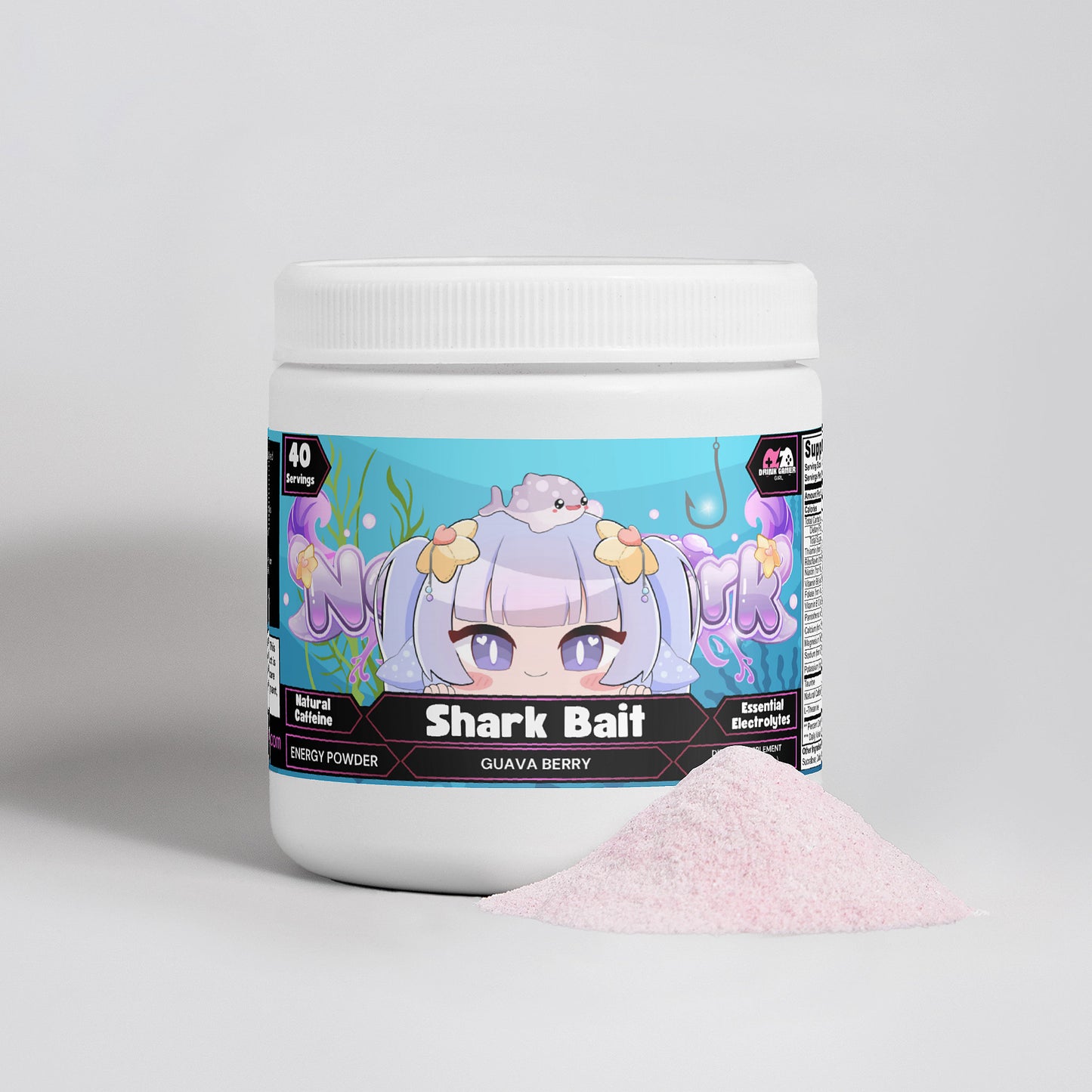 NoriShark - Shark Bait Energy Powder (Guava Berry)