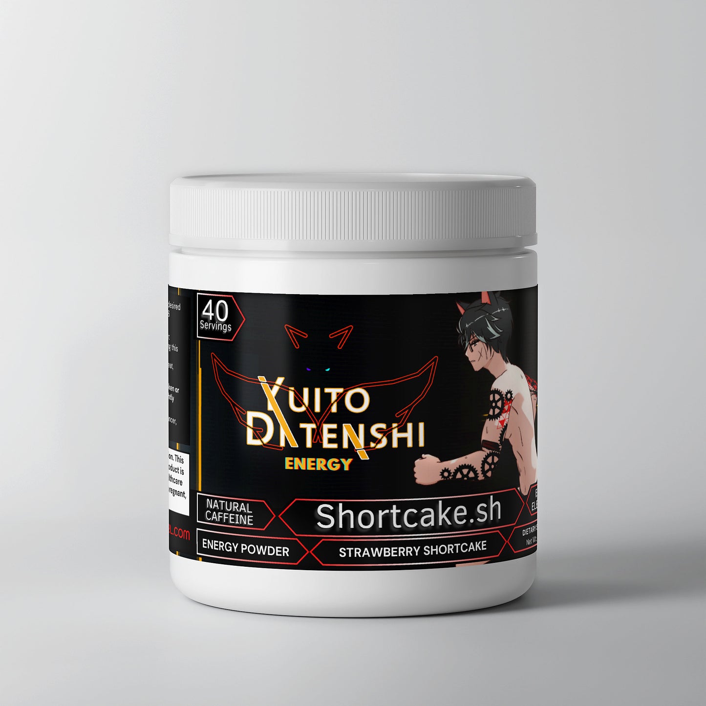 YuitoDatenshi - Shortcake.sh Energy Powder (Strawberry Shortcake)