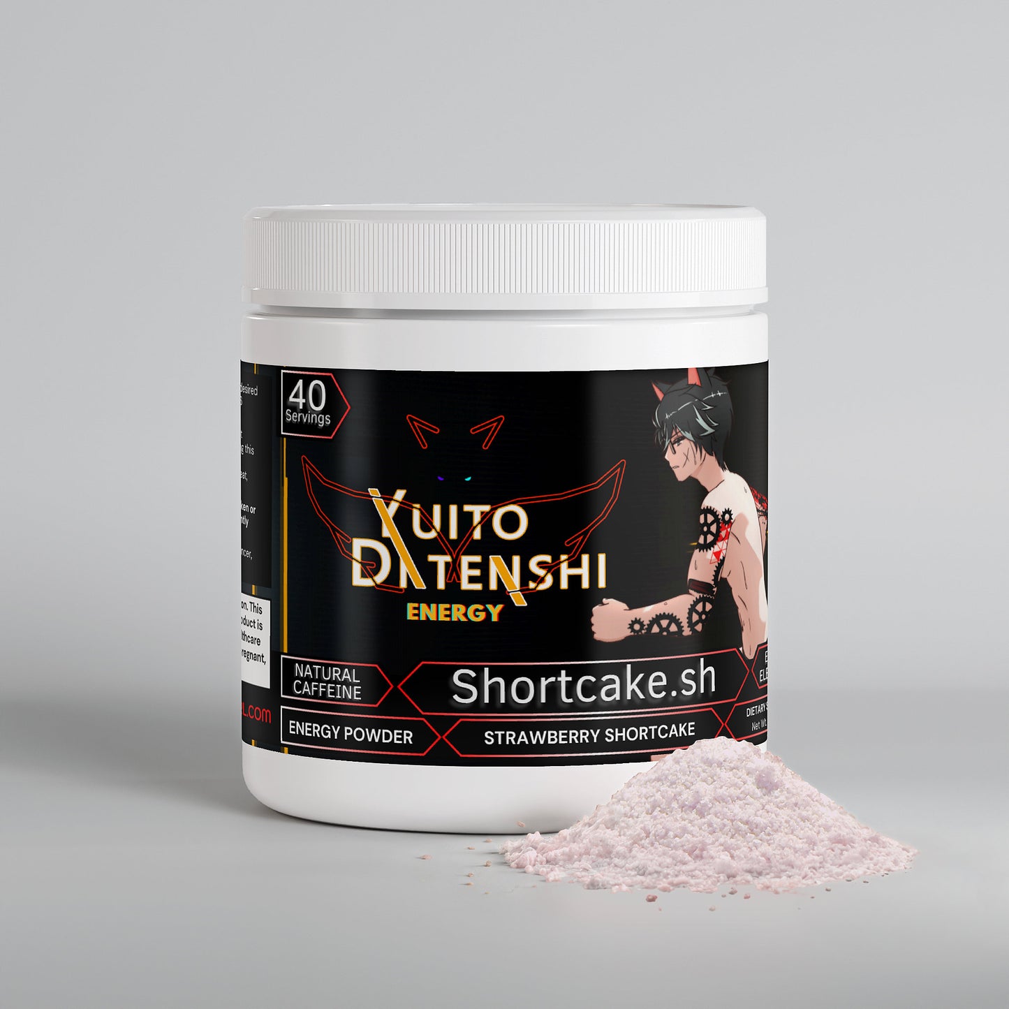 YuitoDatenshi - Shortcake.sh Energy Powder (Strawberry Shortcake)