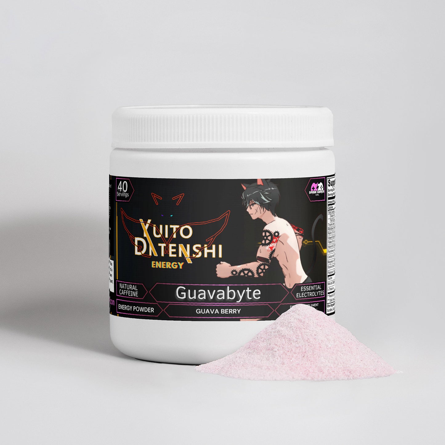 YuitoDatenshi - Guavabyte Energy Powder (Guava Berry)