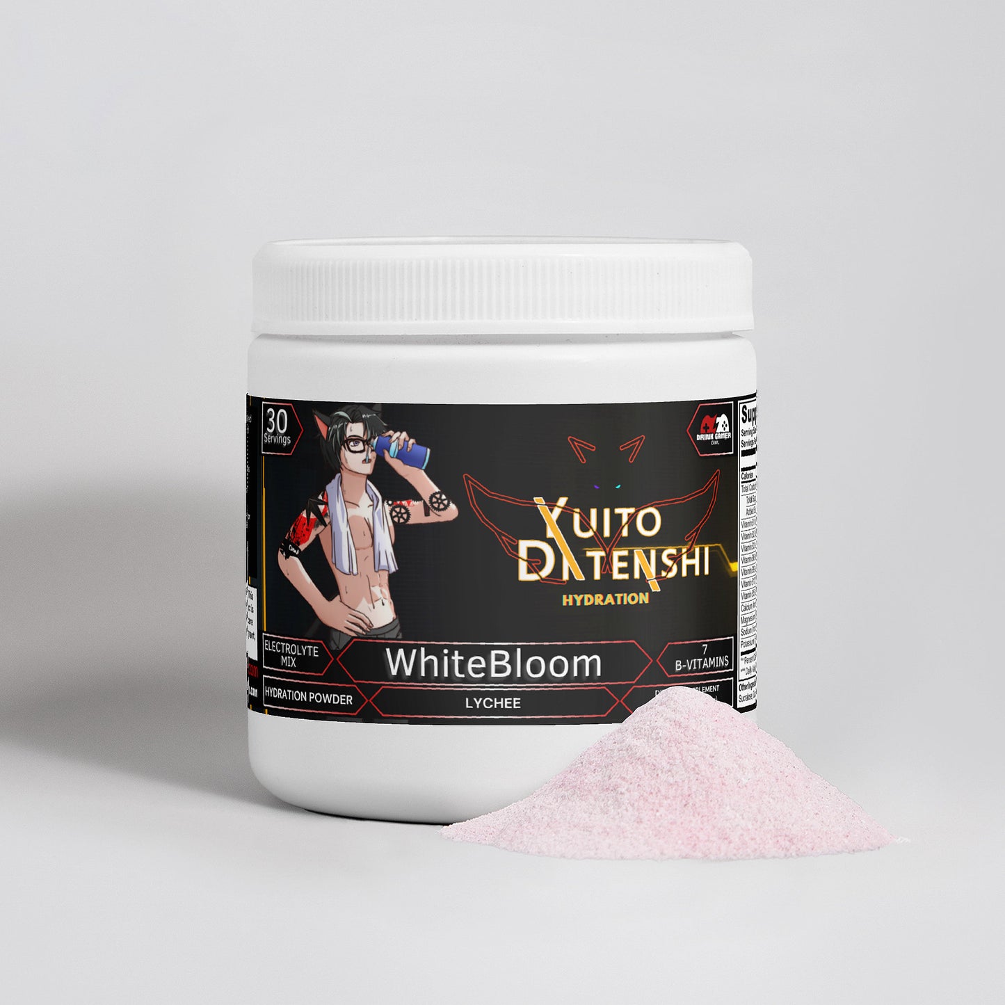 YuitoDatenshi - WhiteBloom Hydration Powder (Lychee)