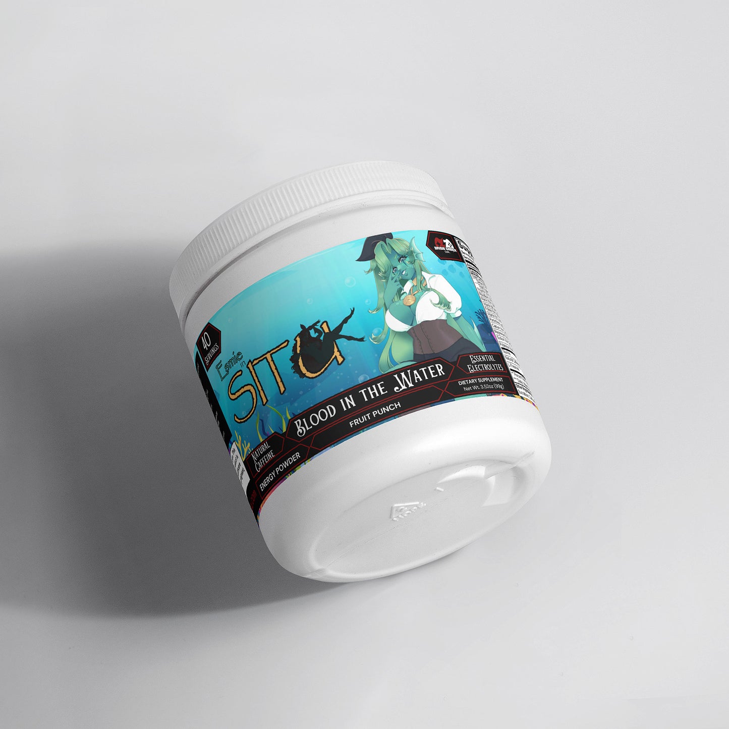 EsmieinSitu - Blood in the Water Energy Powder (Fruit Punch)