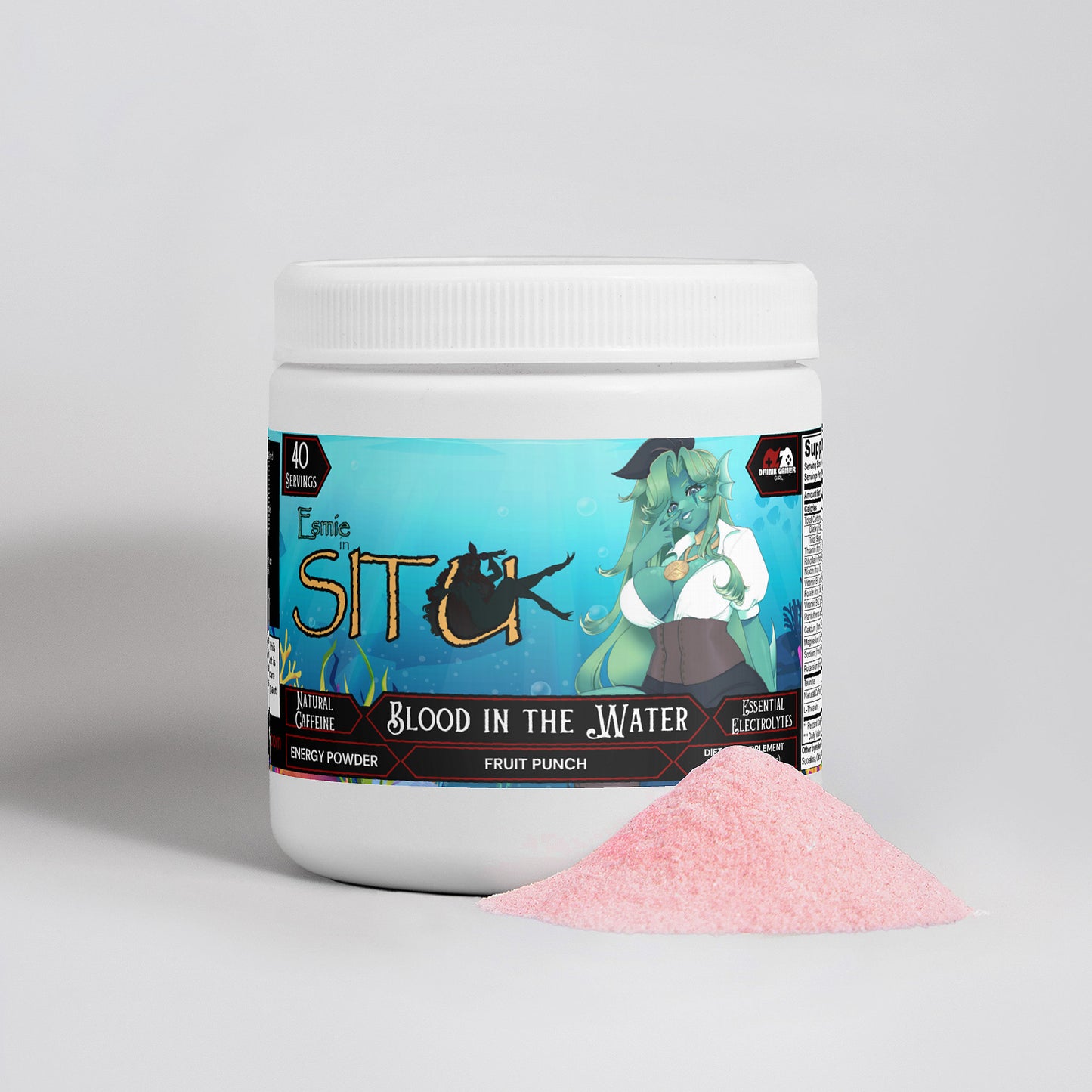EsmieinSitu - Blood in the Water Energy Powder (Fruit Punch)