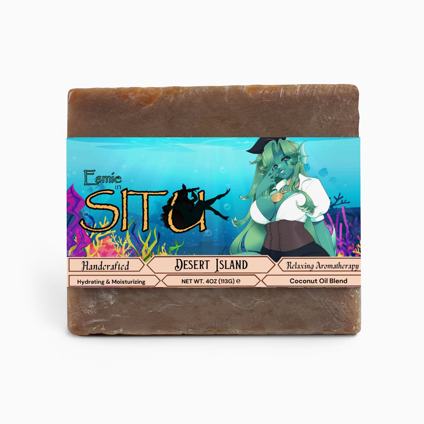 EsmieinSitu - Desert Island Coconut Beach Soap