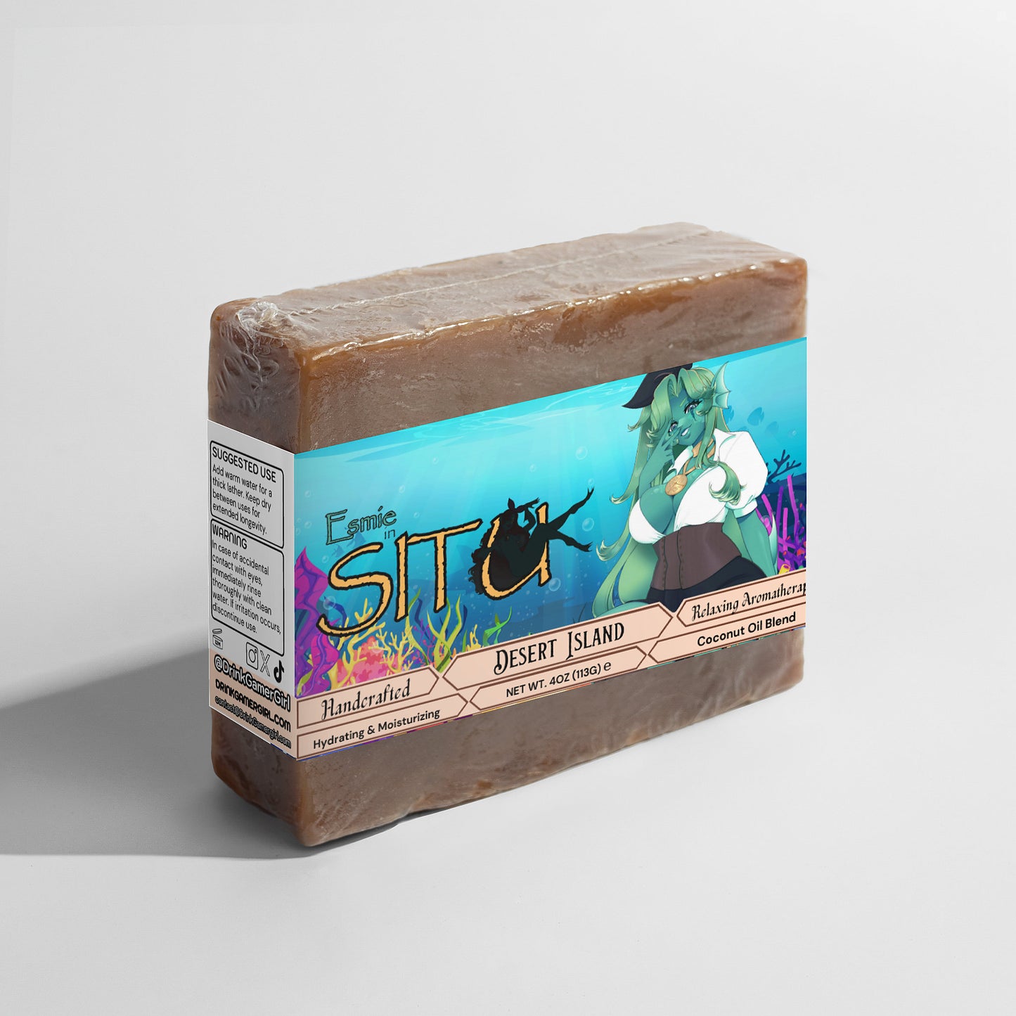 EsmieinSitu - Desert Island Coconut Beach Soap