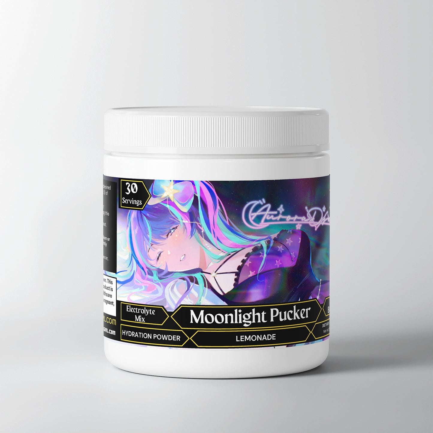 Aurora Dyne - Moonlight Pucker Hydration Powder (Lemonade)
