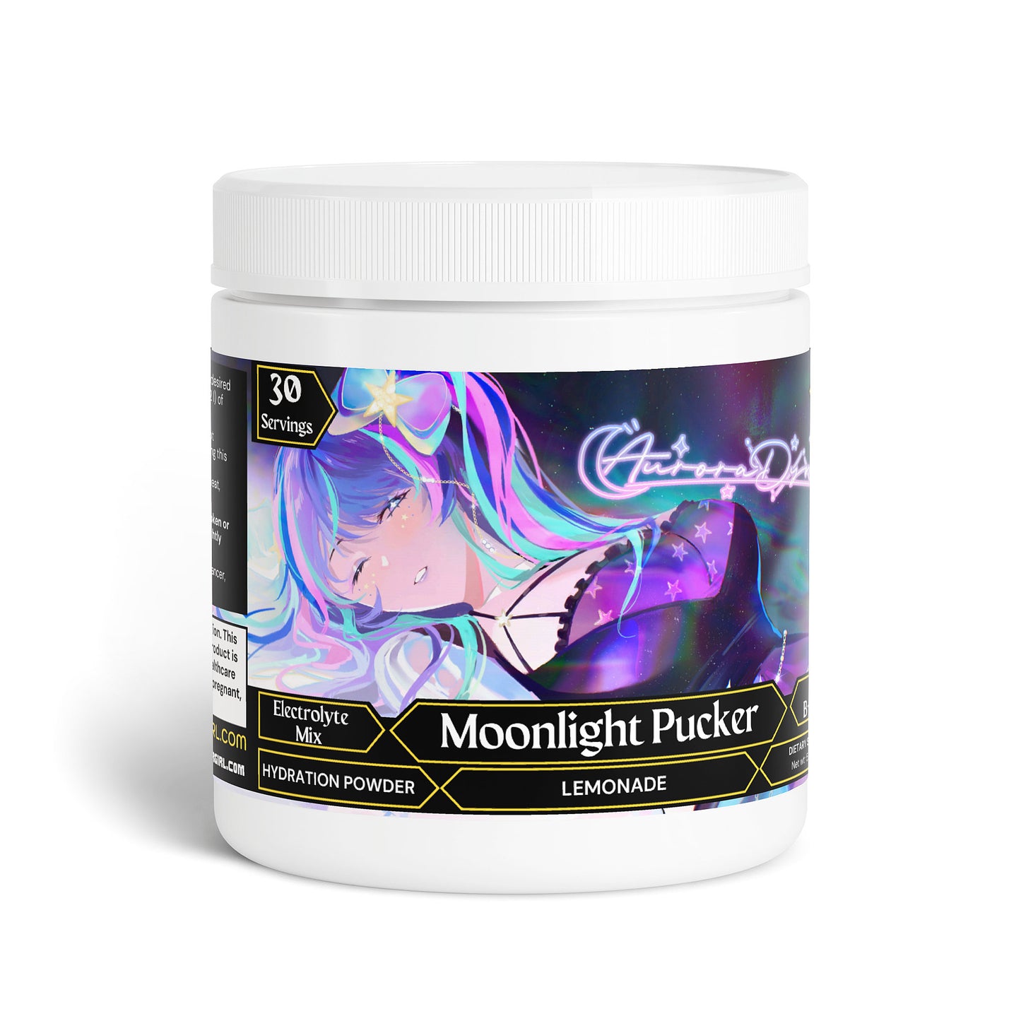 Aurora Dyne - Moonlight Pucker Hydration Powder (Lemonade)