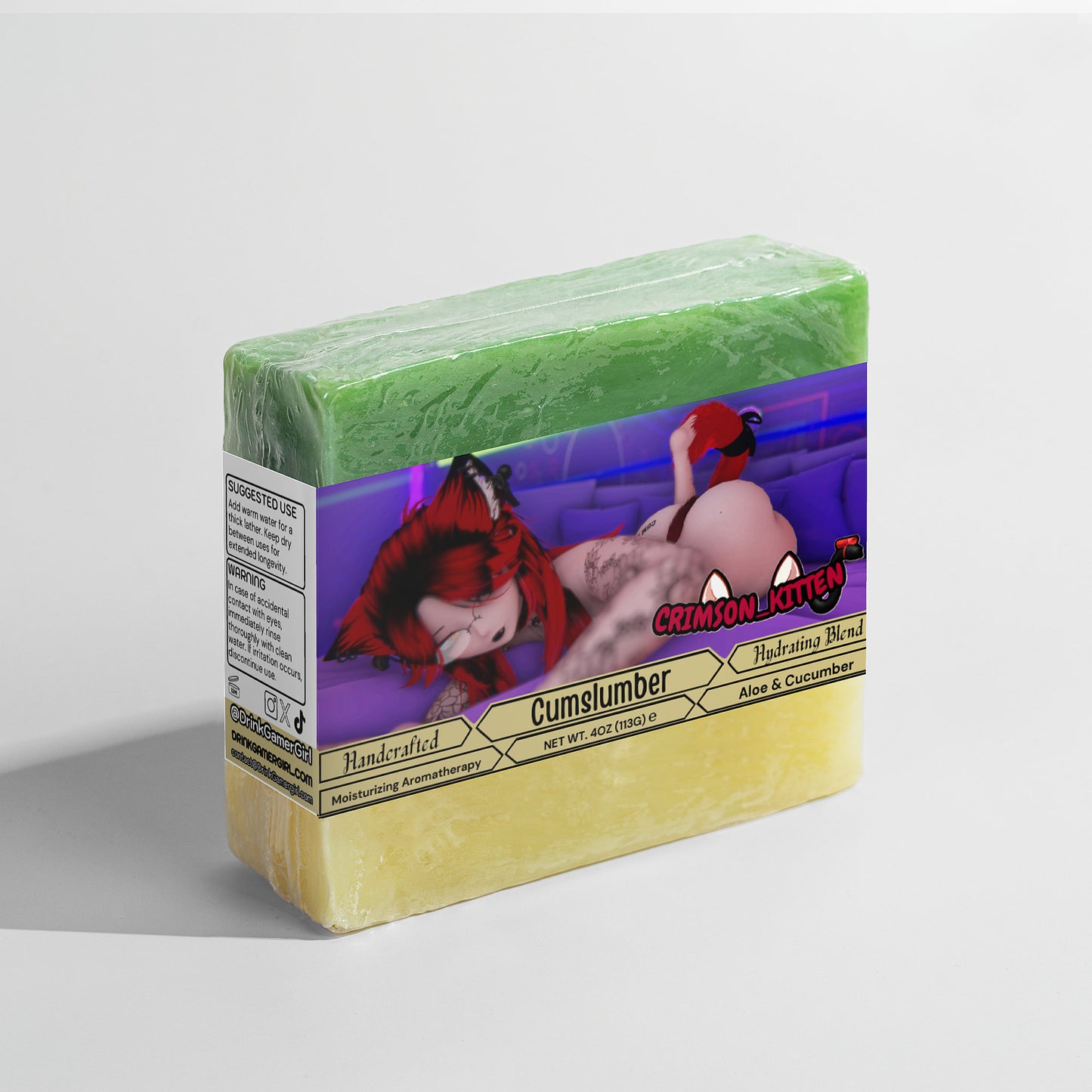 Crimson Kitten - Cumslumber Aloe & Cucumber Soap