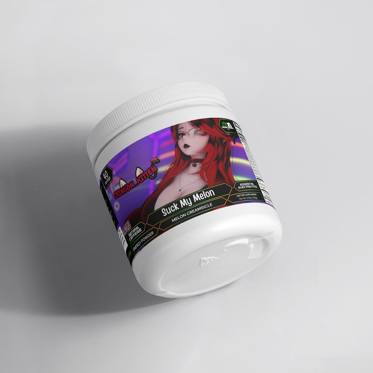 Crimson Kitten - Suck My Melon Energy Powder (Melon Creamsicle)