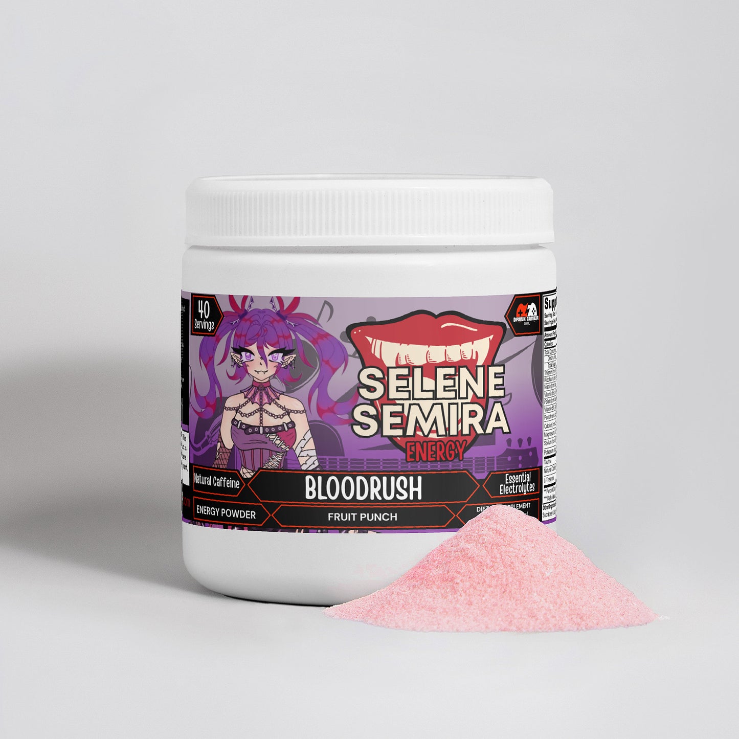Selene Semira - BLOODRUSH Energy Powder (Fruit Punch)