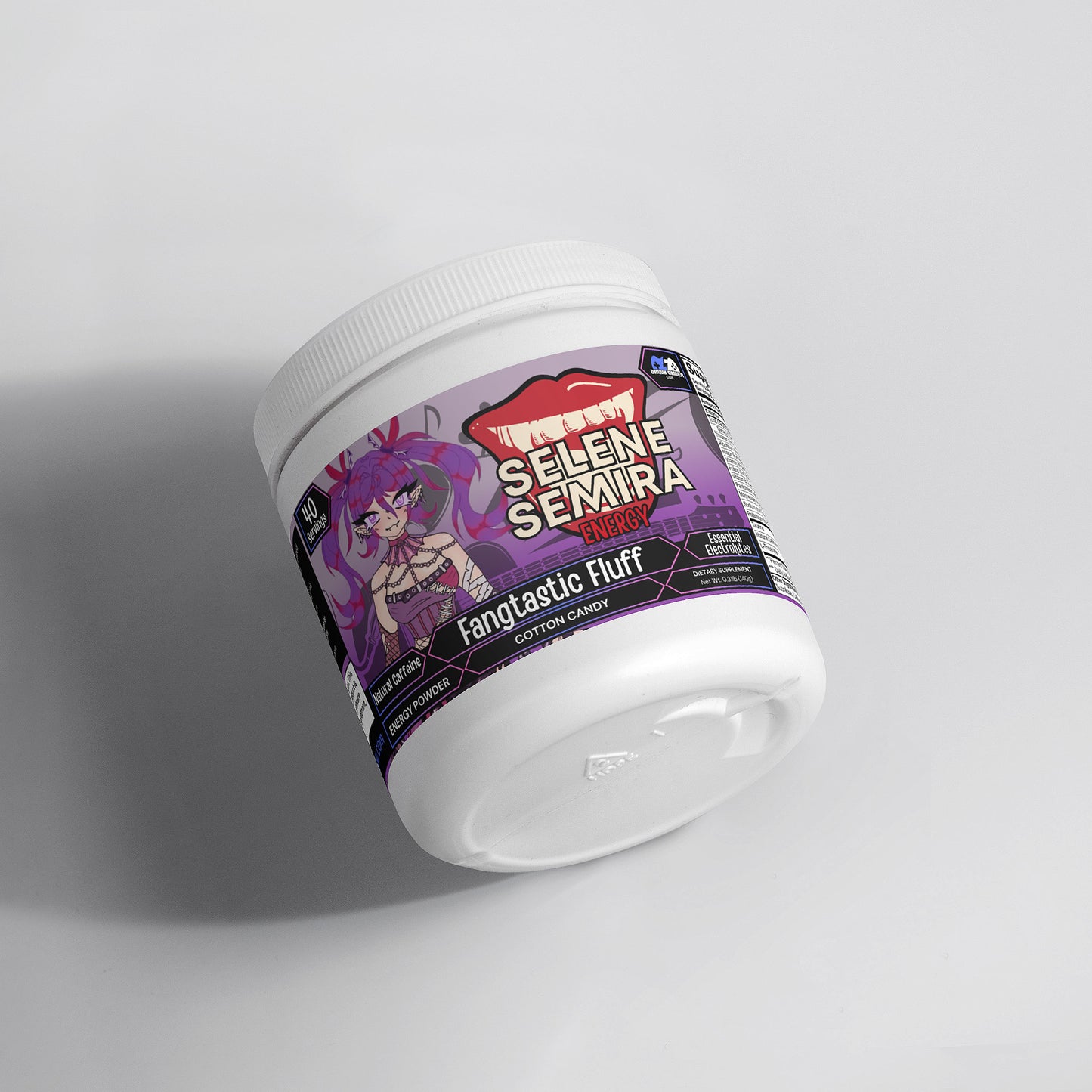 Selene Semira - Fangtastic Fluff Energy Powder (Cotton Candy)