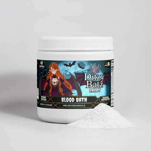 Ditzybatz - Blood Bath Energy Powder (Melon Creamsicle)