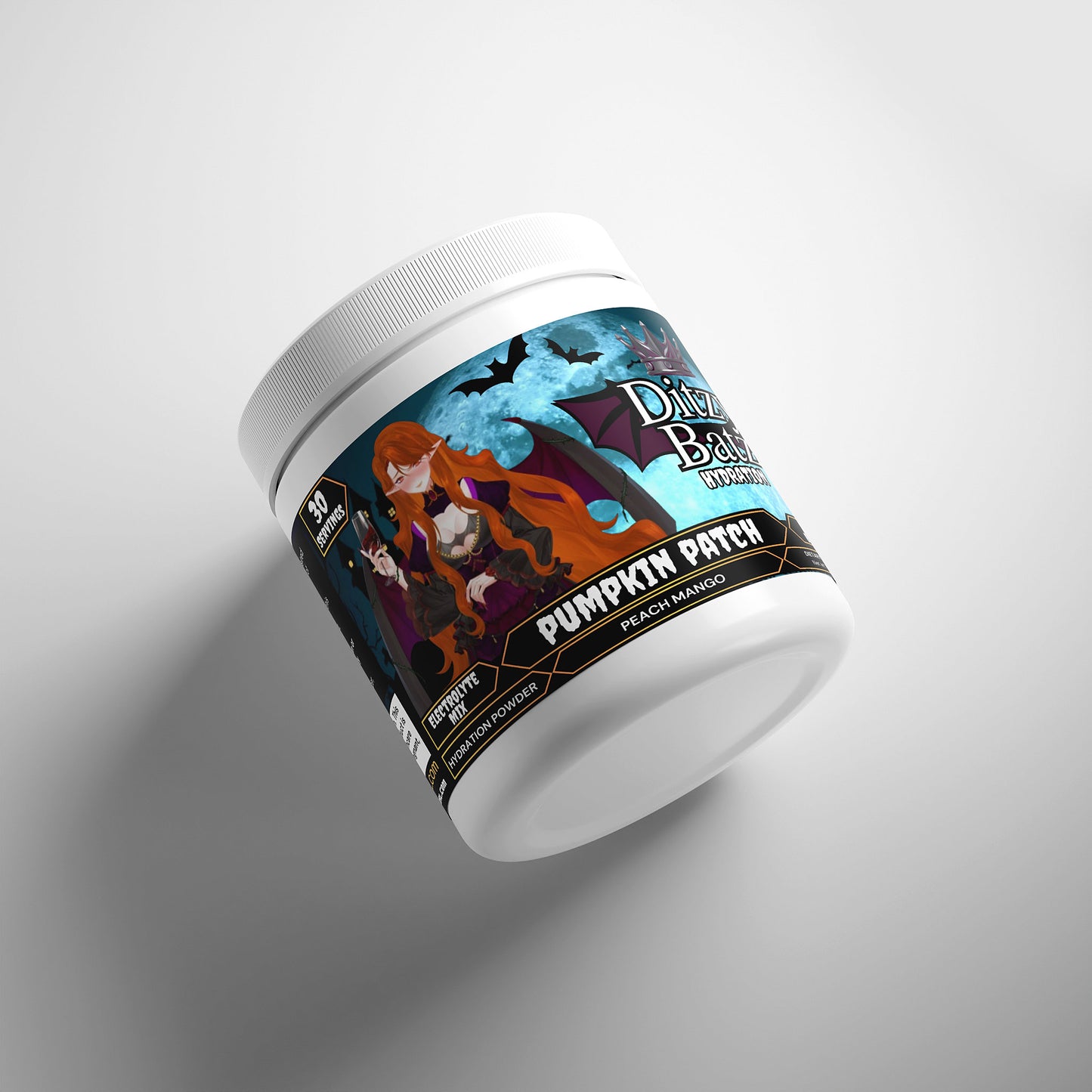 Ditzybatz - Pumpkin Patch Hydration Powder (Peach Mango)