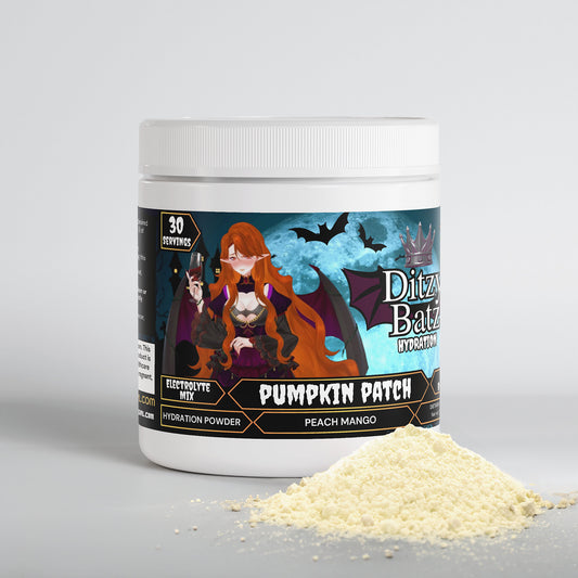 Ditzybatz - Pumpkin Patch Hydration Powder (Peach Mango)